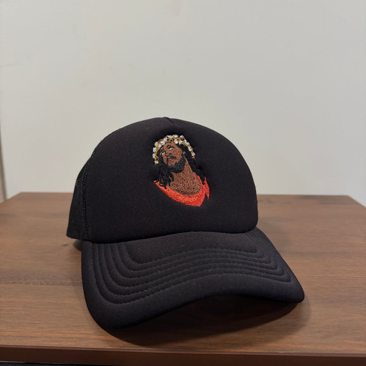 Denim Tears Crown Made Of Cotton Trucker Hat