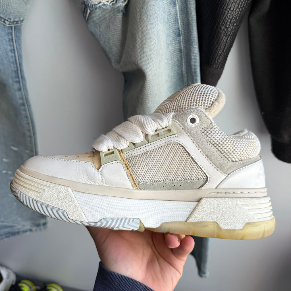 Amiri MA-1 White/Alabaster Sneakers (40EU)