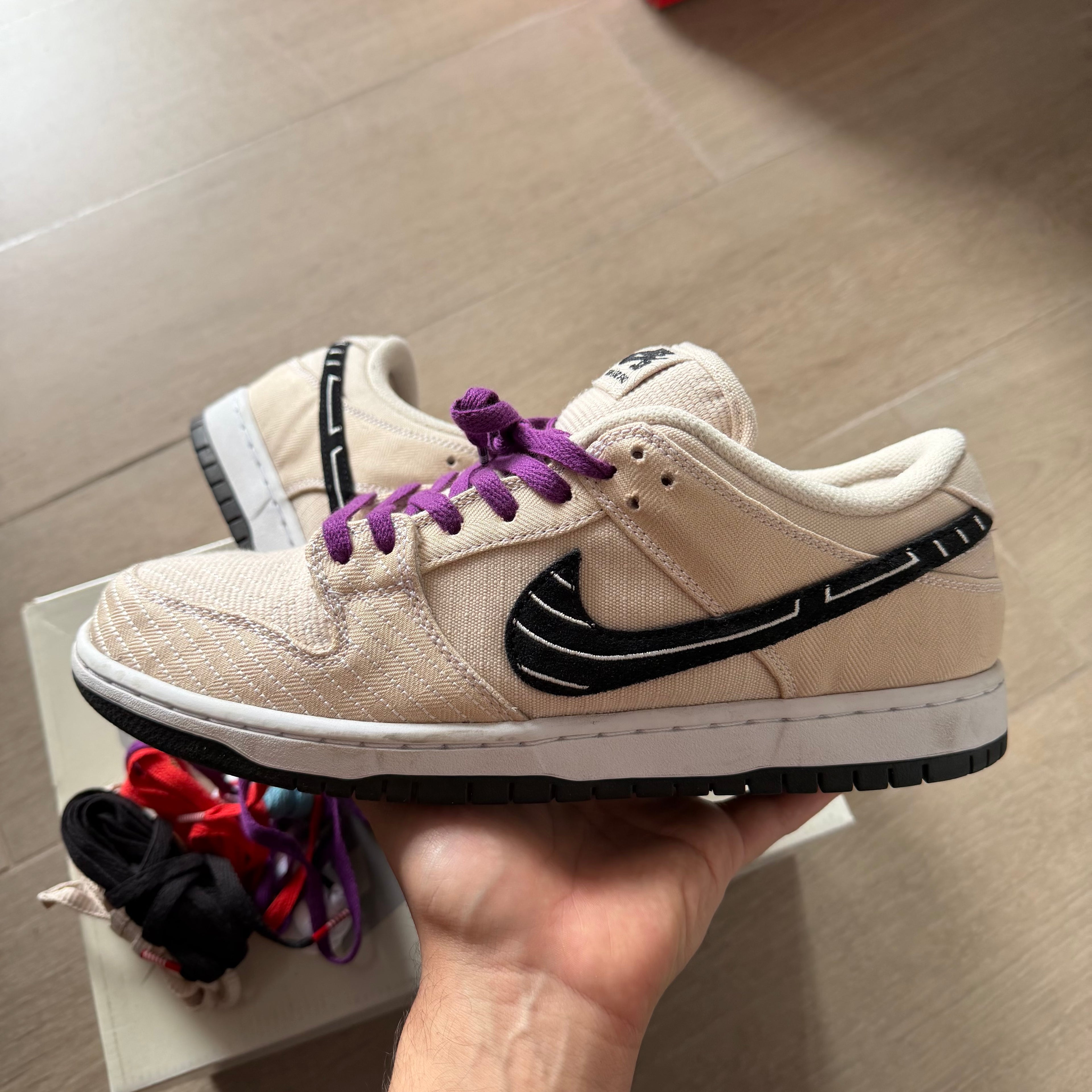 Nike Sb Dunk Low Albino & Preto Jiu-Jitsu