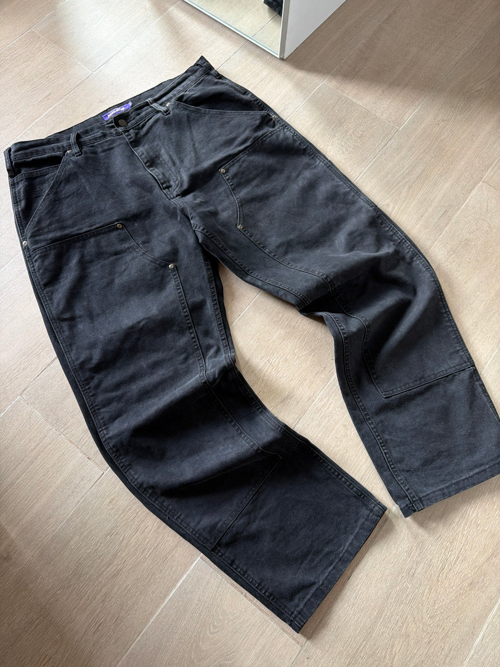 Fucking Awesome Double Knee Pants Black