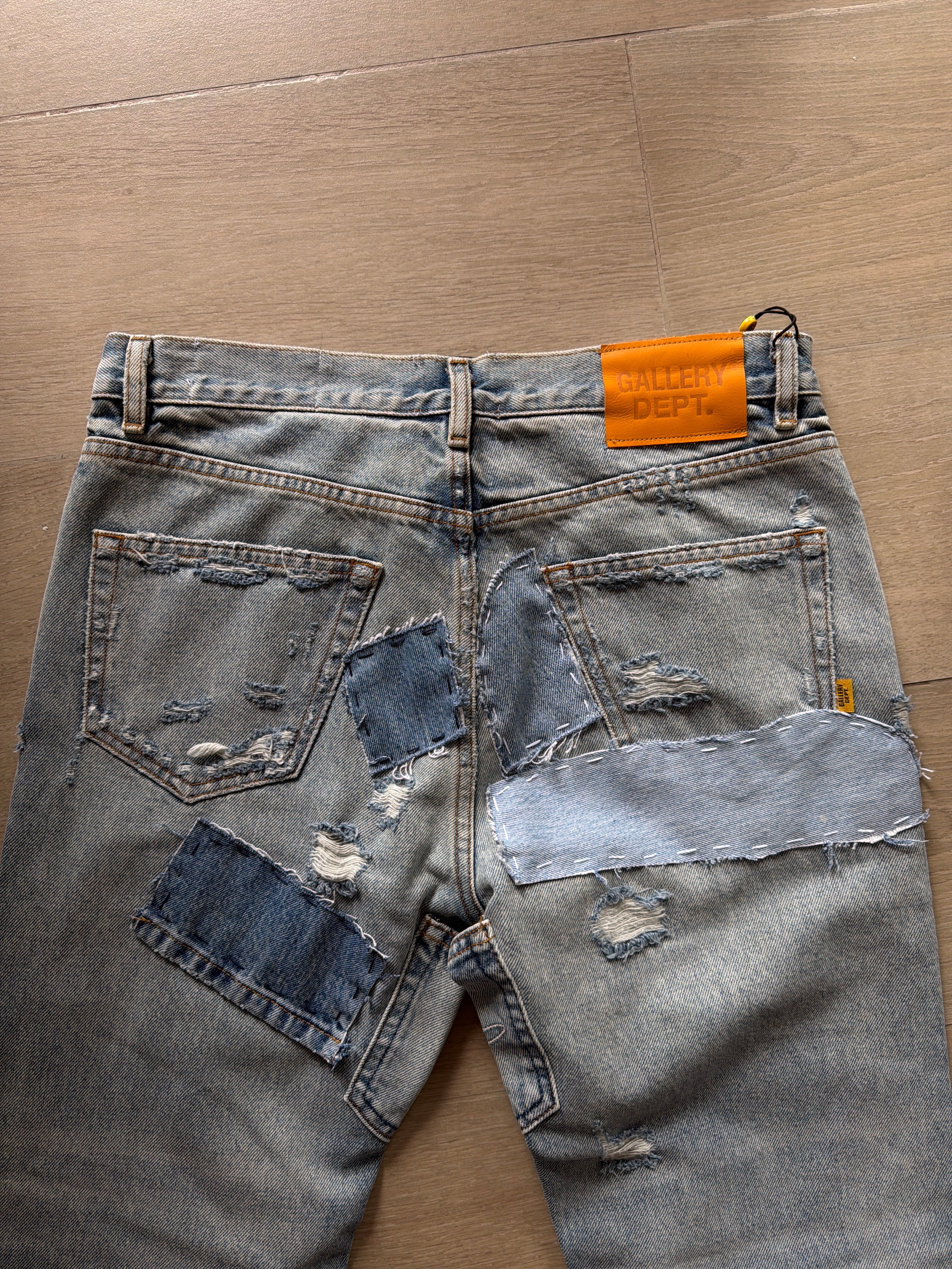 Gallery Dept. Bowery 5001 Distressed Denim Vintage Blue