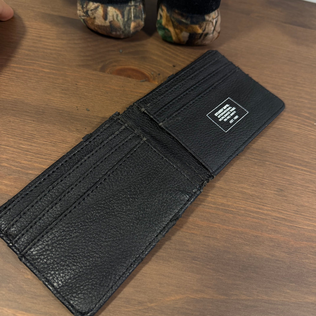 Stüssy N4 Polka Dot Bifold Wallet Blue