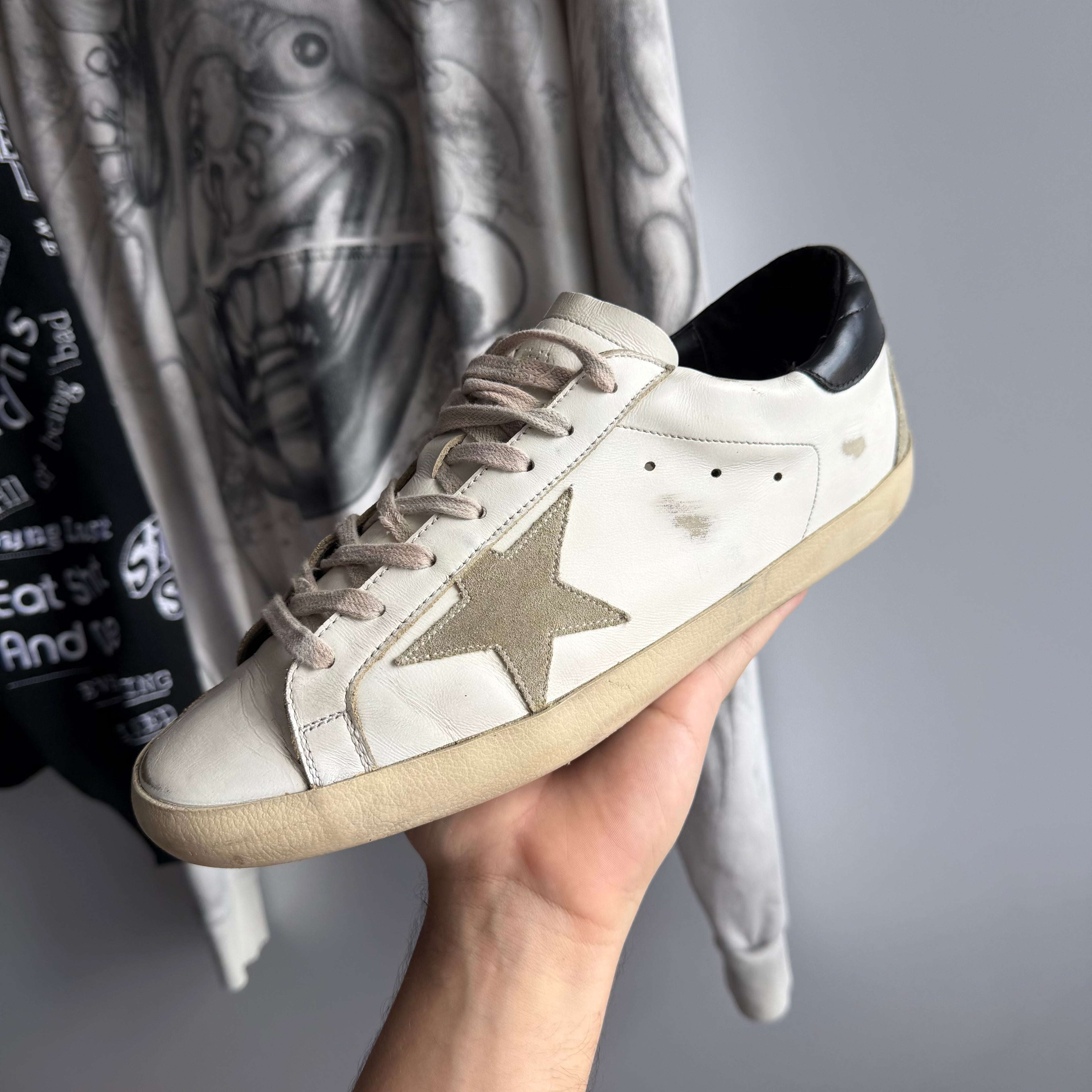 Golden Goose Super-Star Black/White