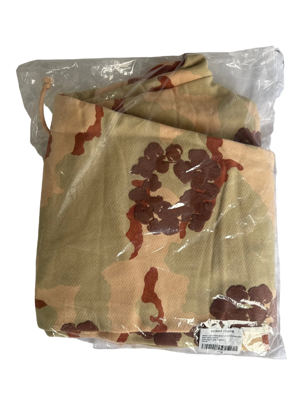 Denim Tears The Cotton Wreath Sweatpant Tan Camo