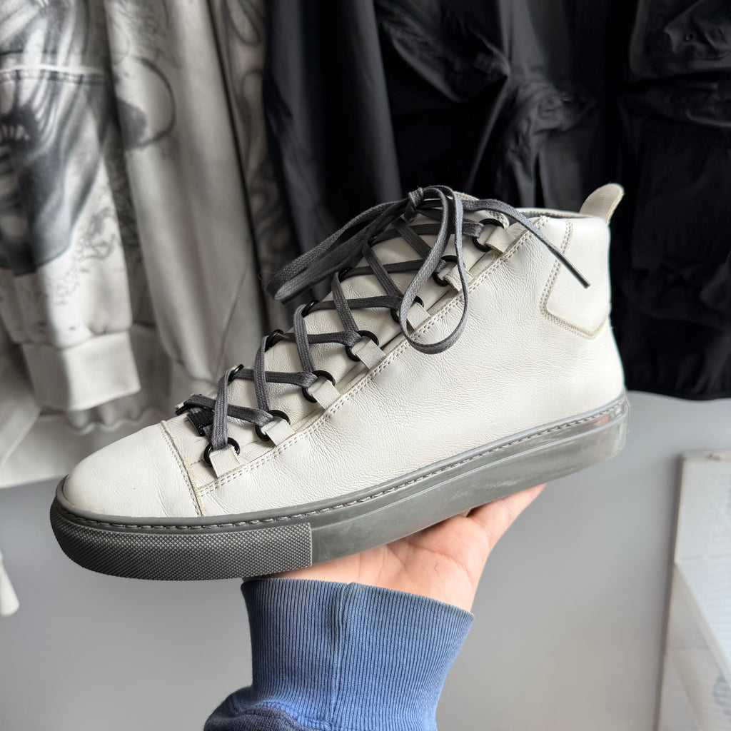 Balenciaga Arena High “White/Grey”