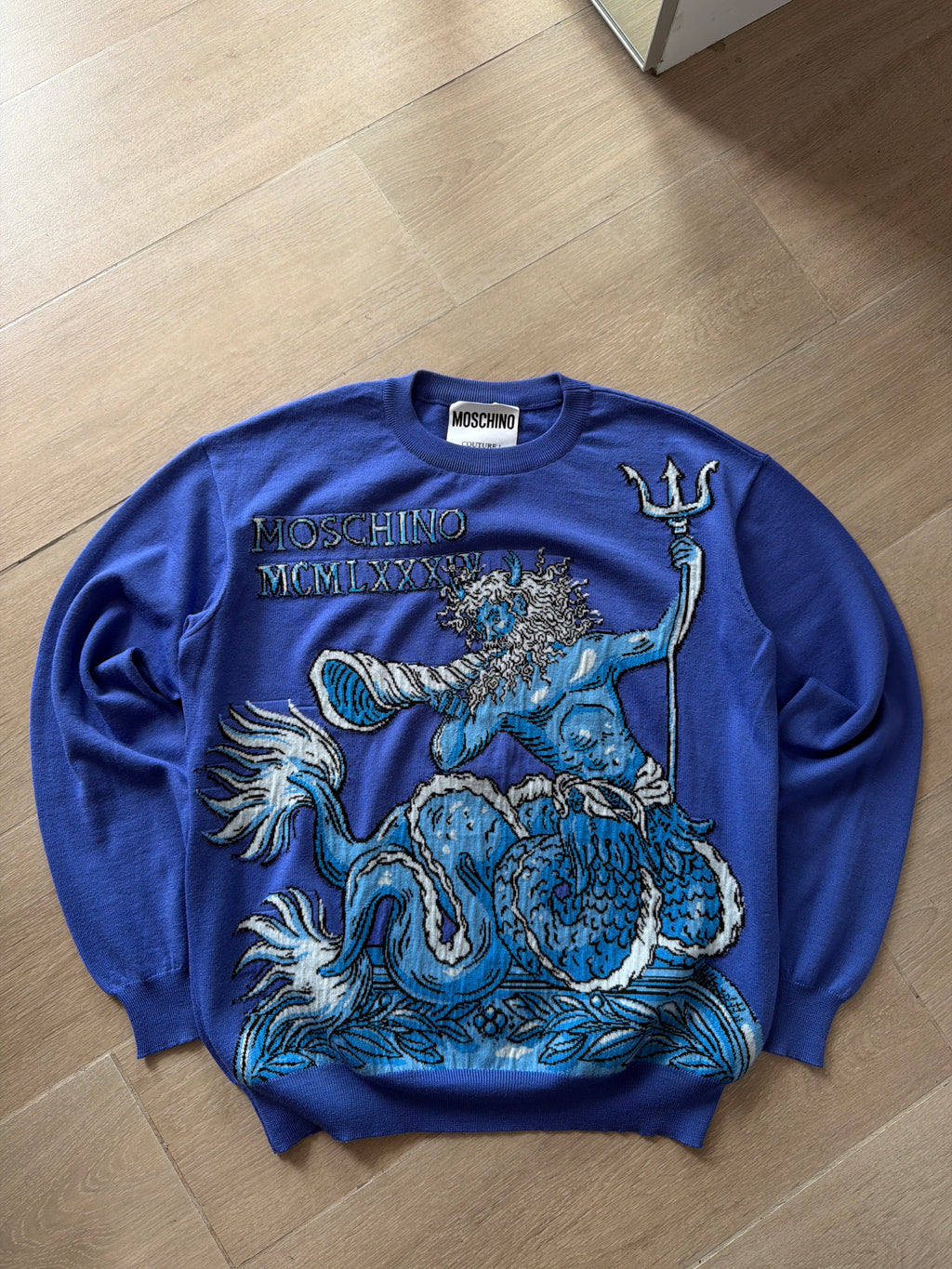 Moschino Neptune Sweater Bluef (M)