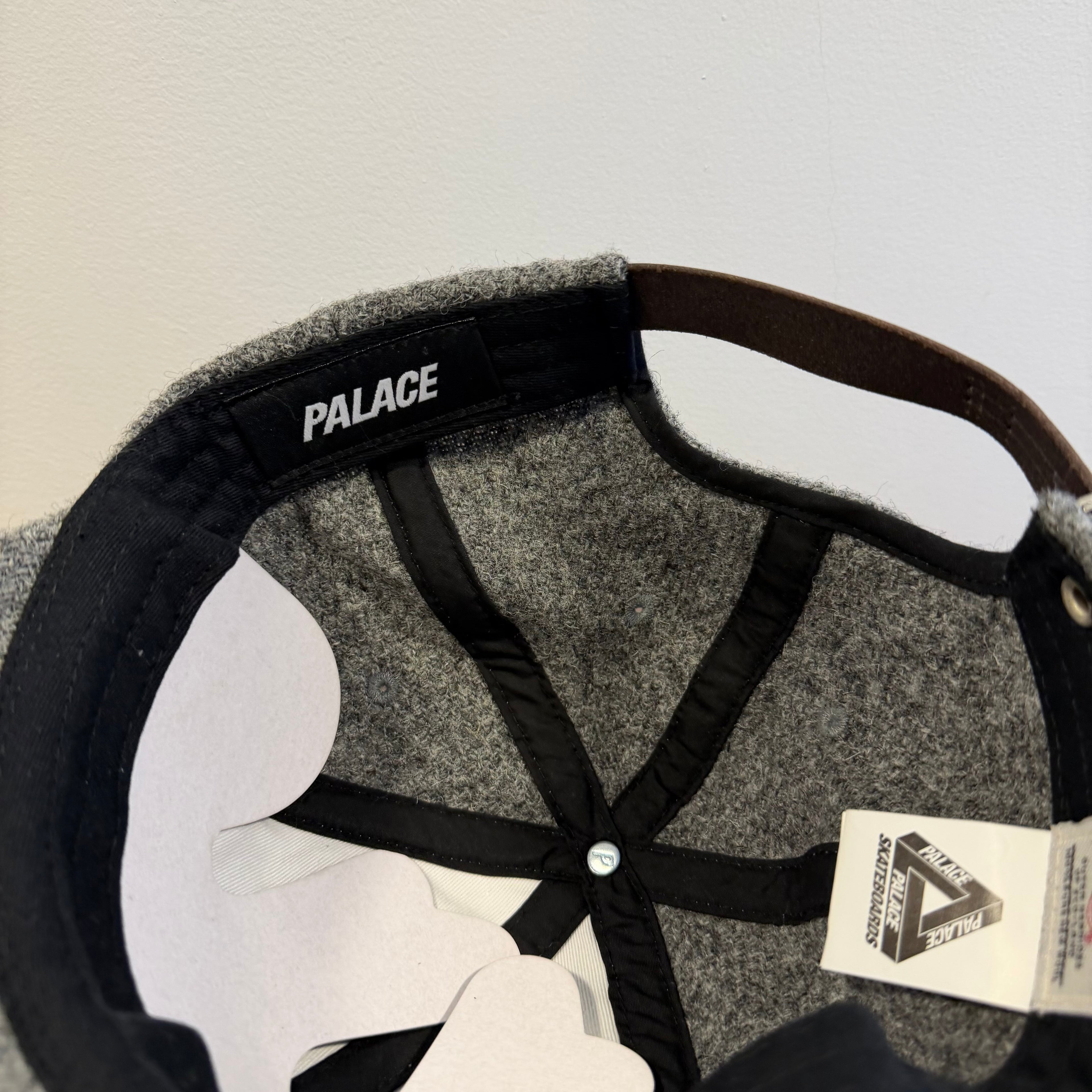 Palace Harris Tweed P 6-Panel Grey