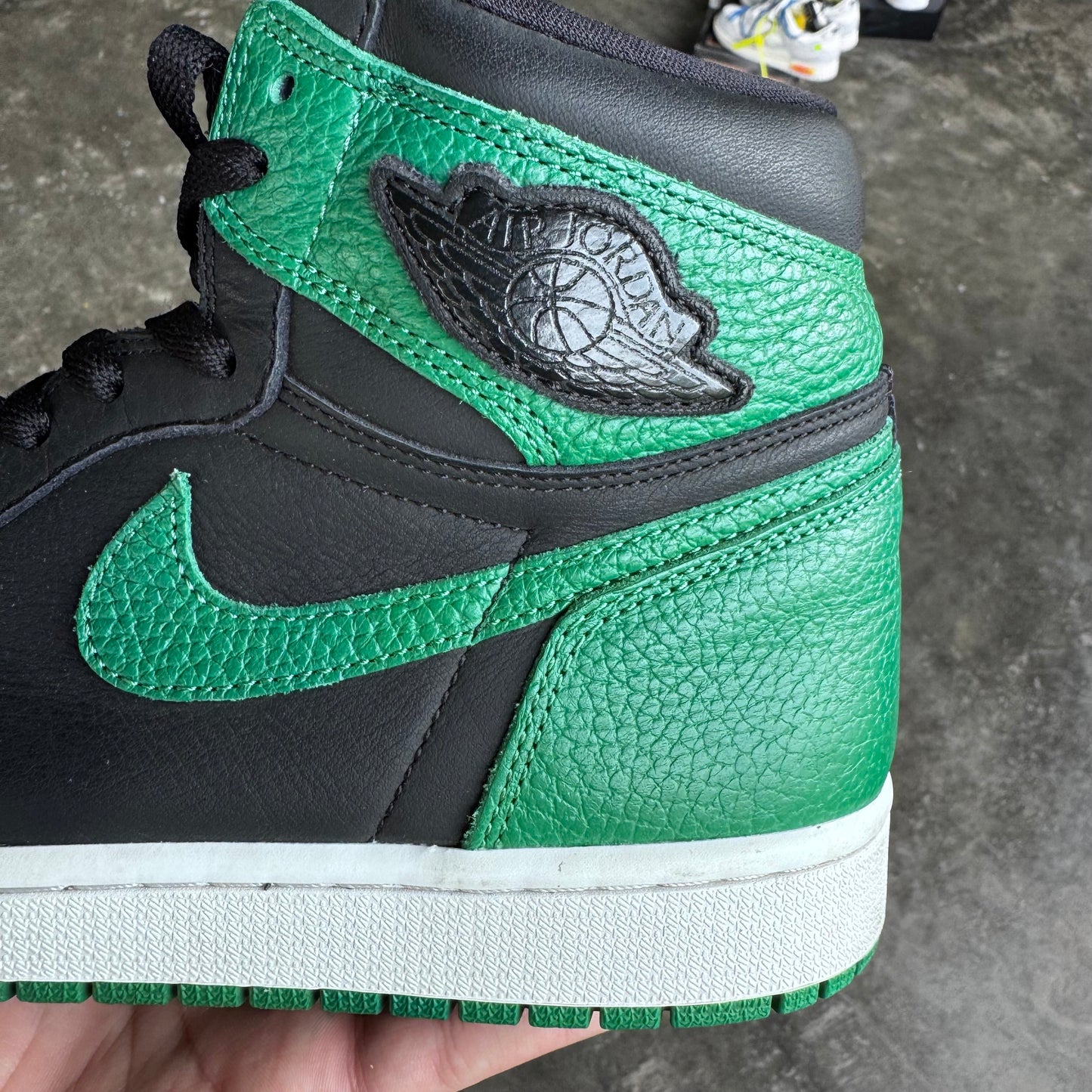 Jordan 1 Retro High Pine Green Black