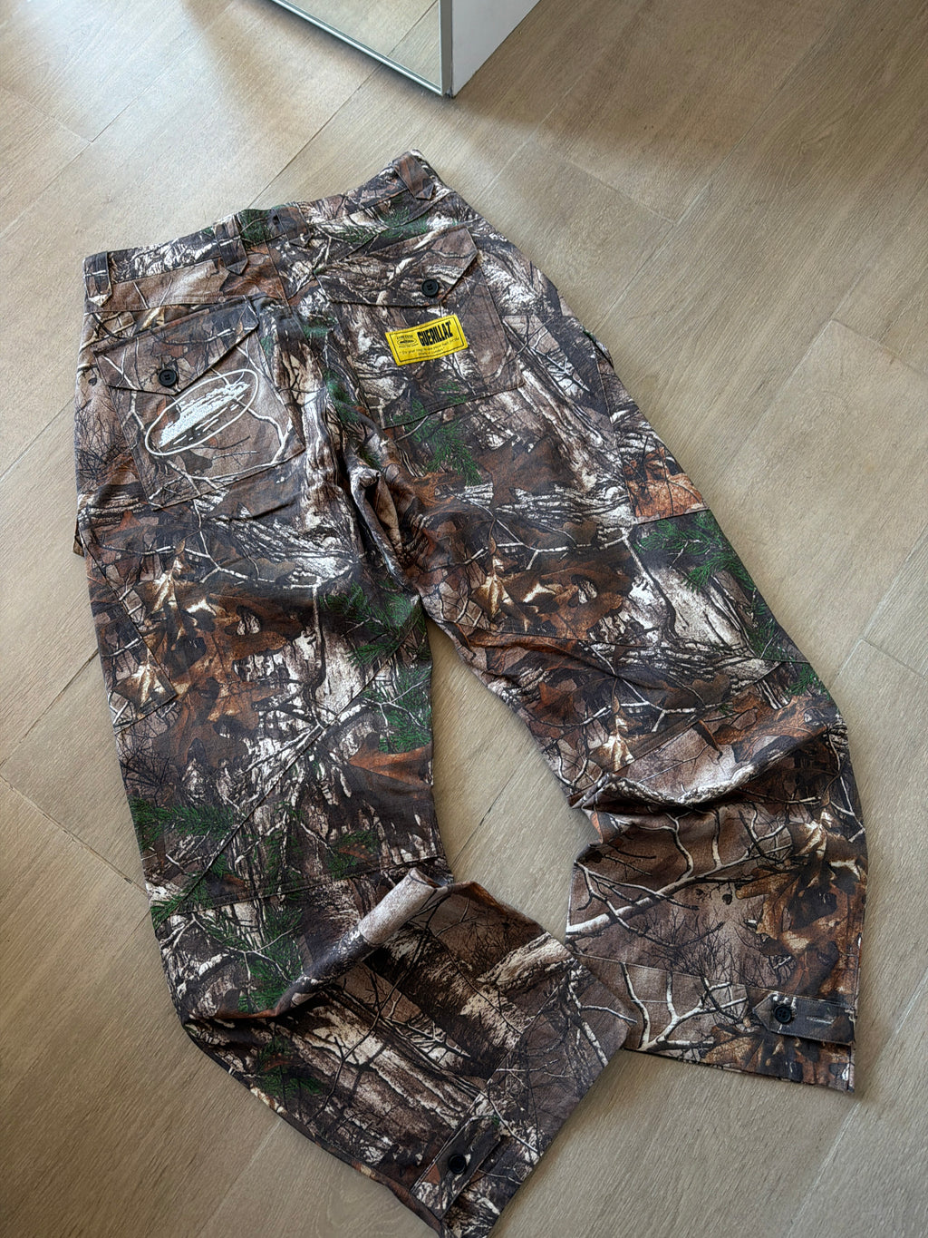 Corteiz Guerrillaz Real Tree Cargo Pants