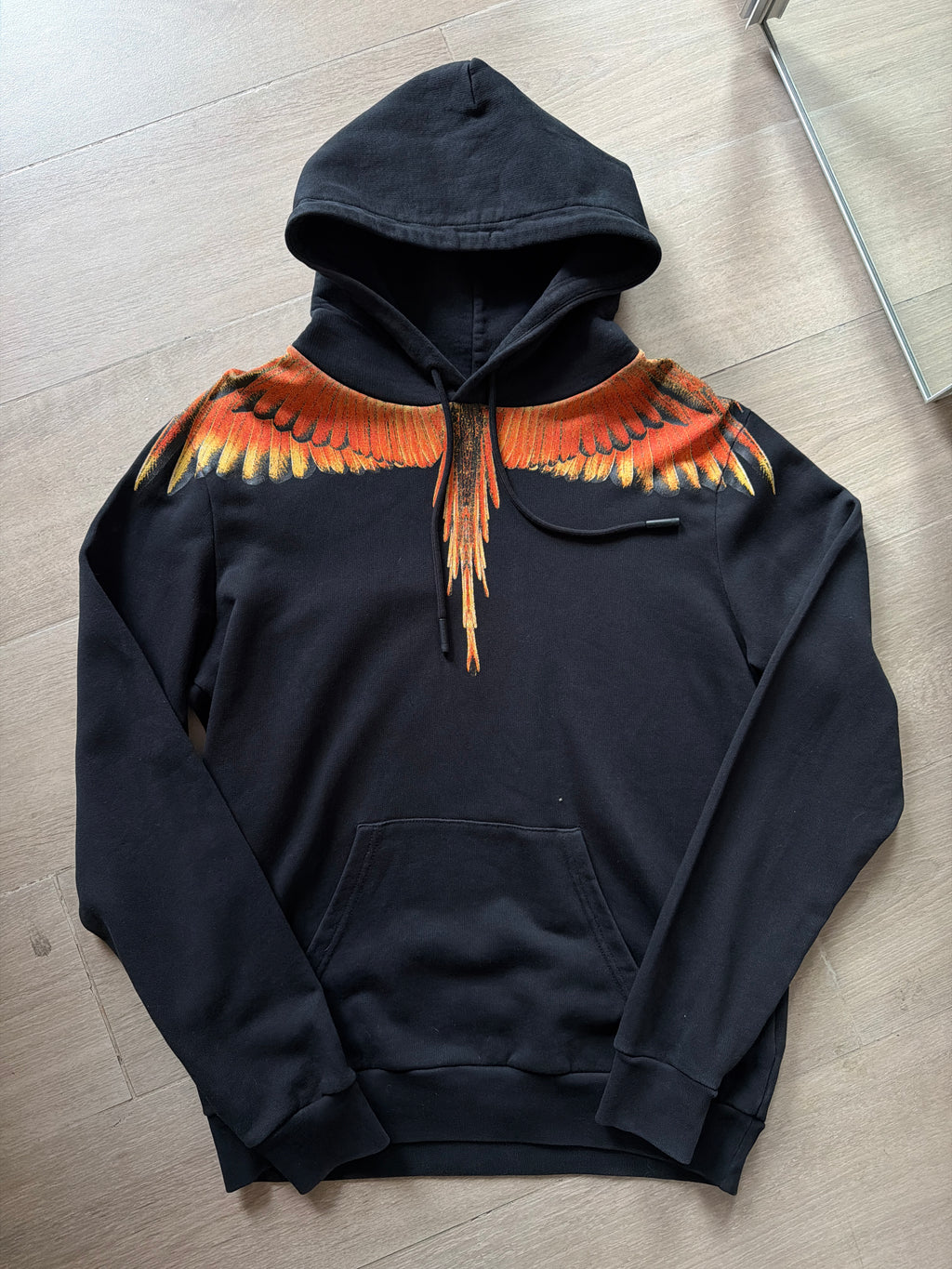 Marcelo Burlon Solfolk Wings Hoodie Black (M)