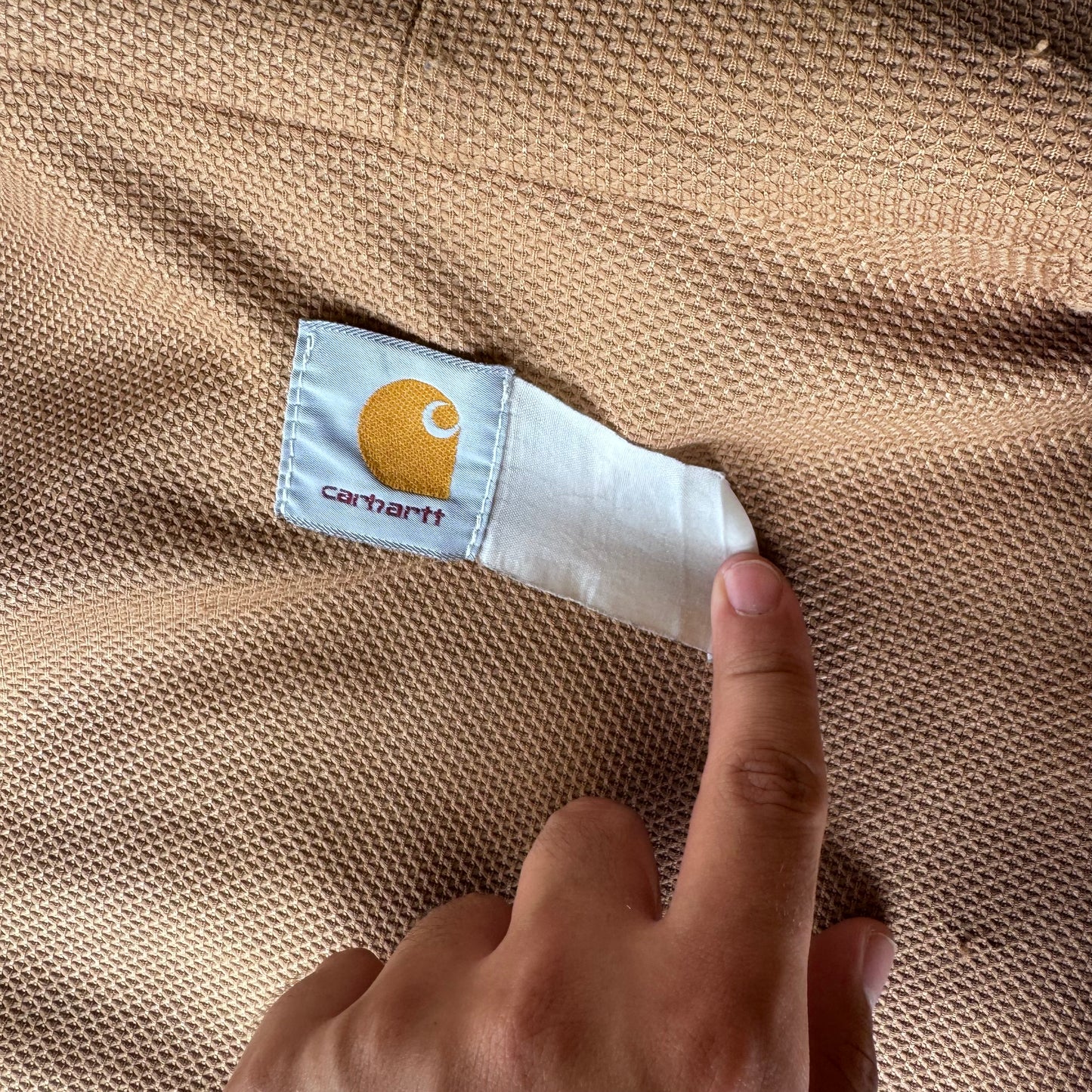 1990s Vintage Carhartt Trashy/Tan Work Jacket