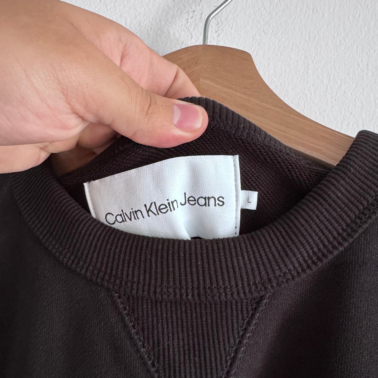 Calvin Klein Jeans Patched Crewneck