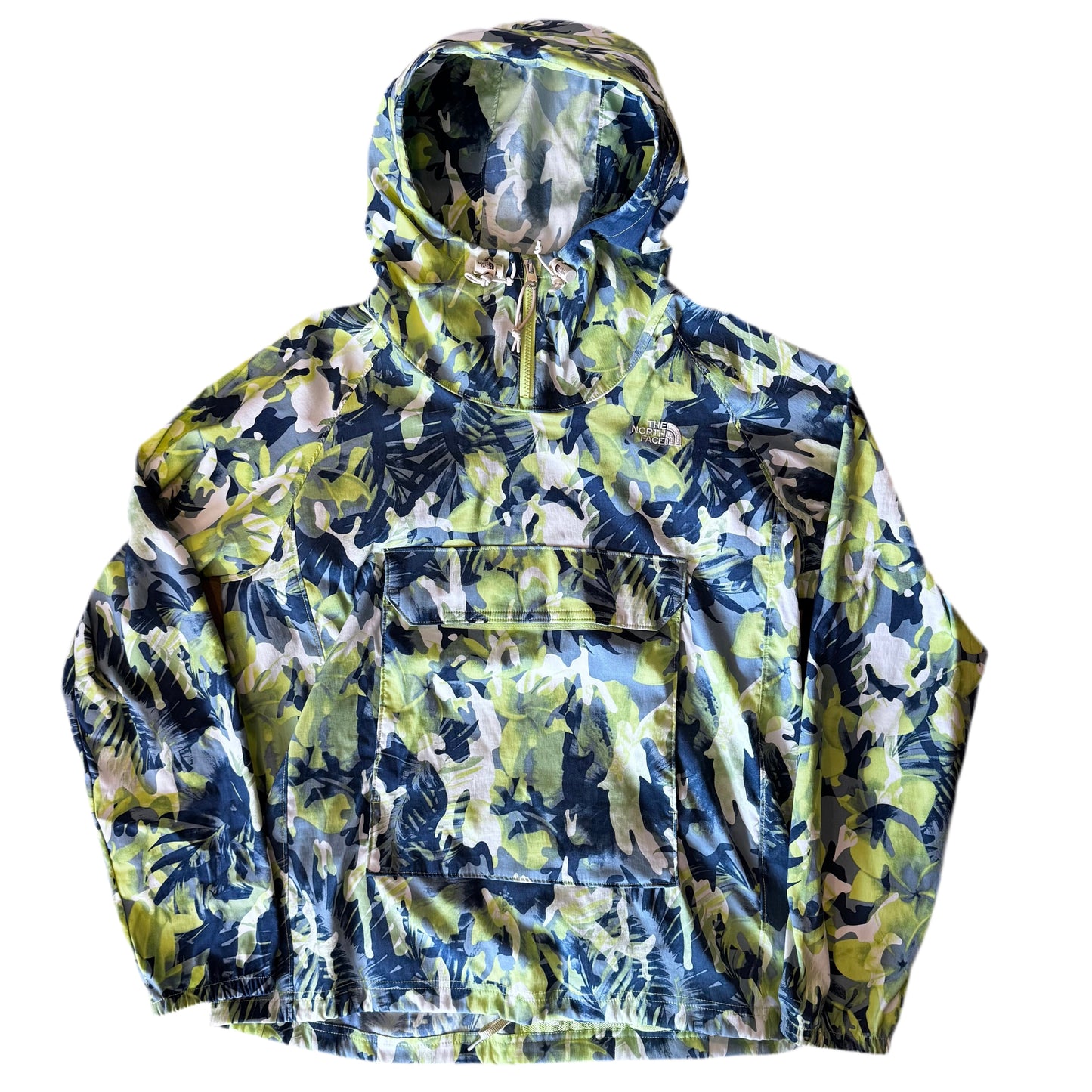 The North Face Printed Class V Pullover Jacket Green Tropical