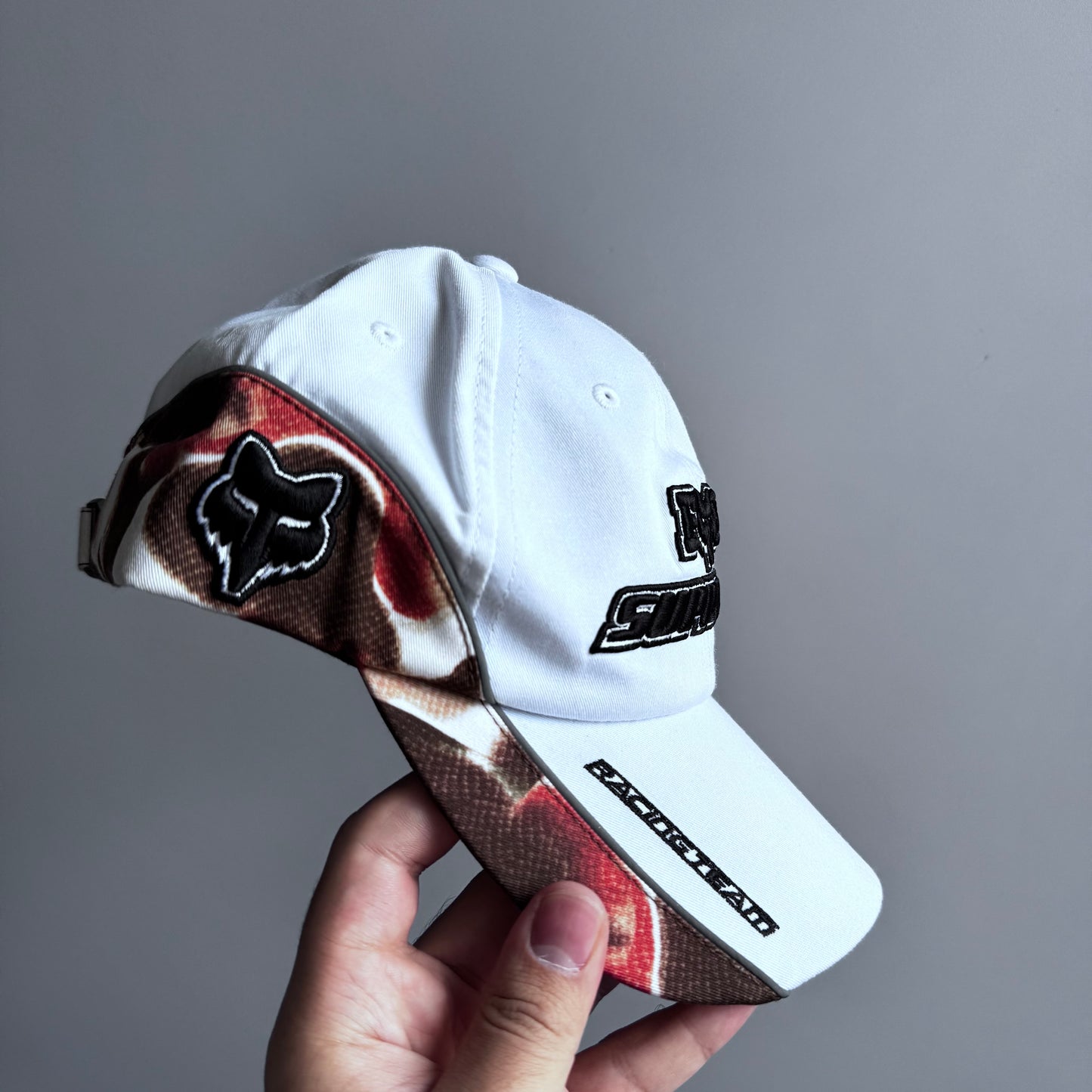 Supreme x Fox 6 Panel White