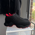 Christian Louboutin Spike Sock Black