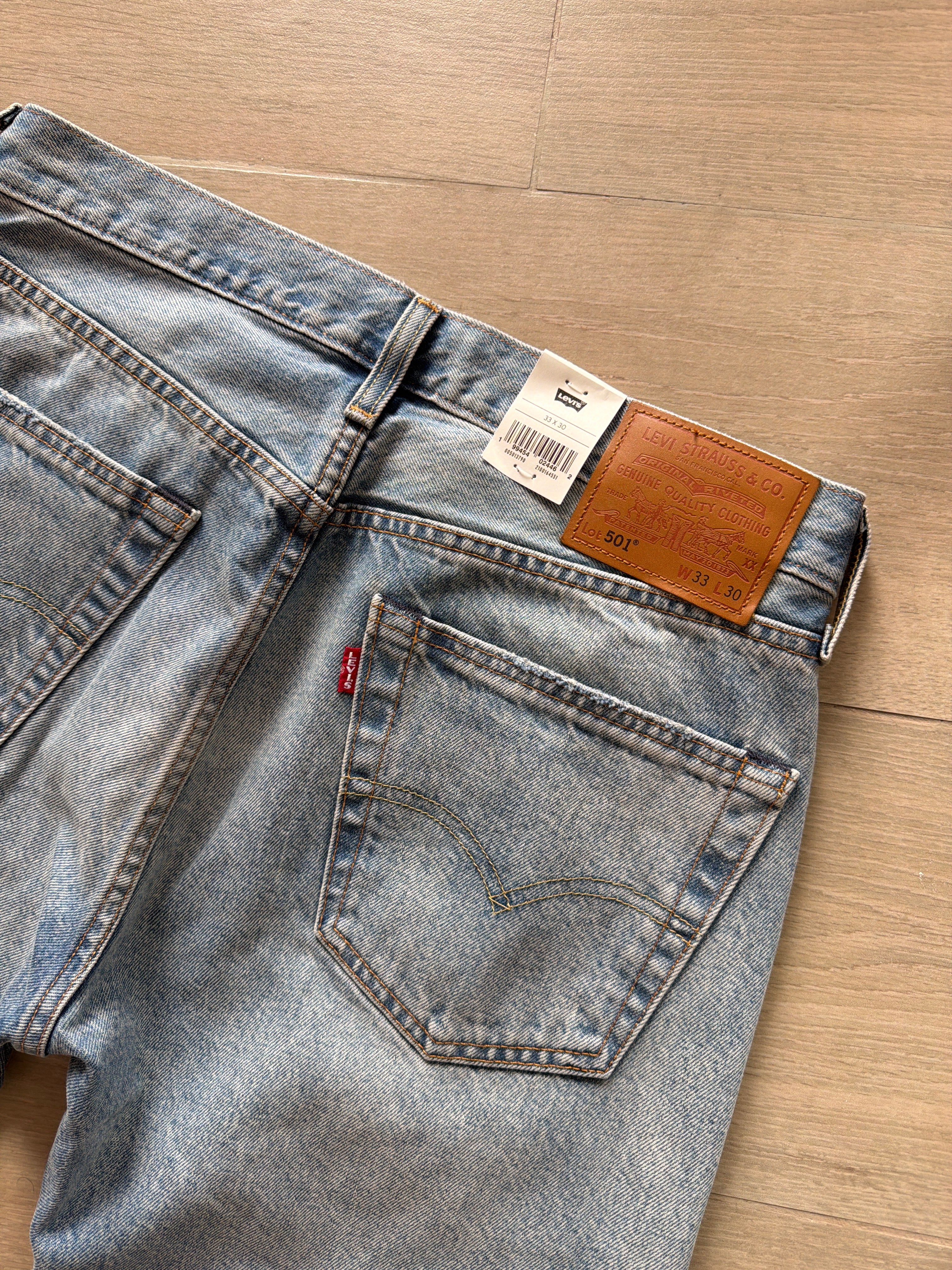 Levi’s Premium 501 Selvedge Denim Jeans “Sashiko”