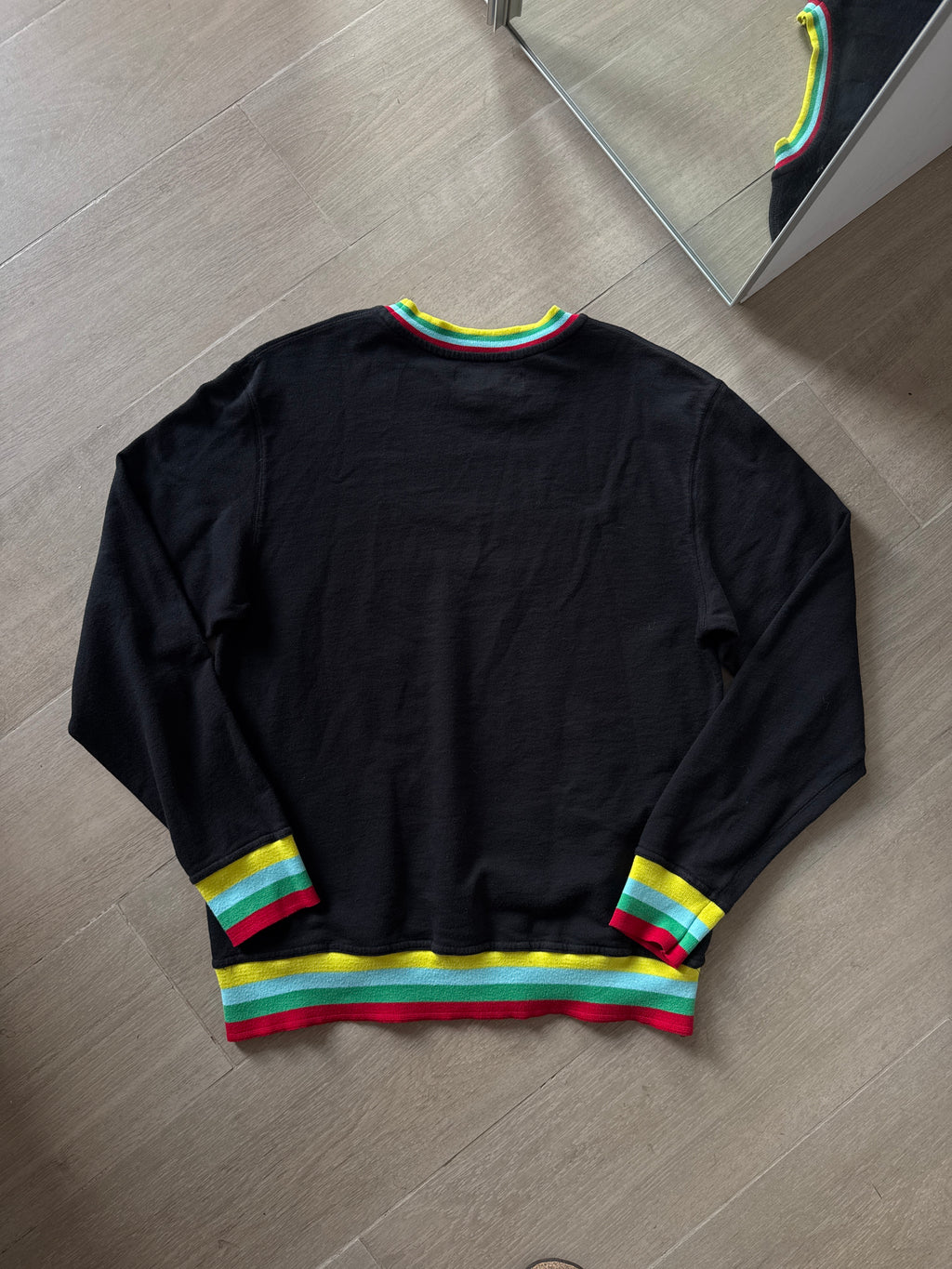 2015 Tyler, The Creator Golf Wang Cherry Bomb Crewneck Sweatshirt Black