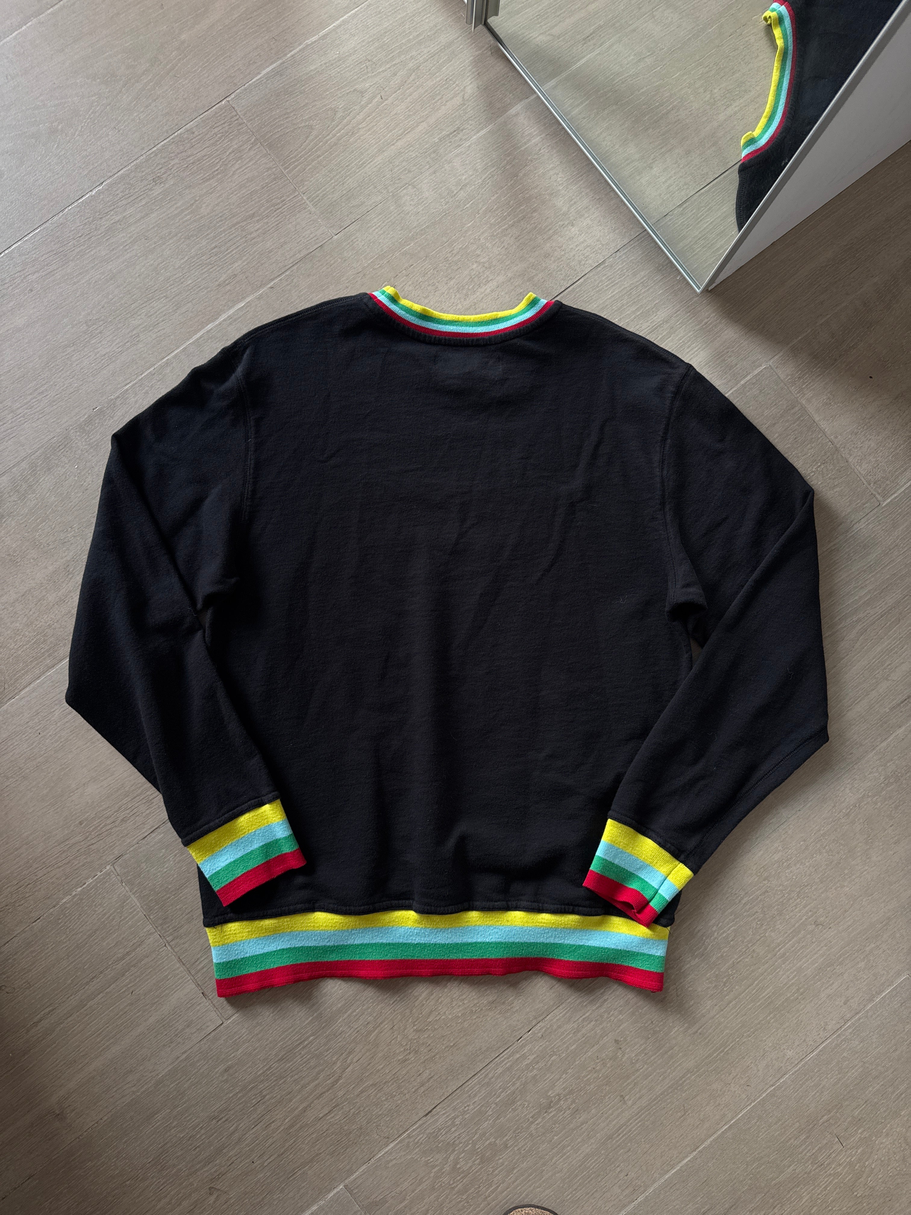 2015 Tyler, The Creator Golf Wang Cherry Bomb Crewneck Sweatshirt Black