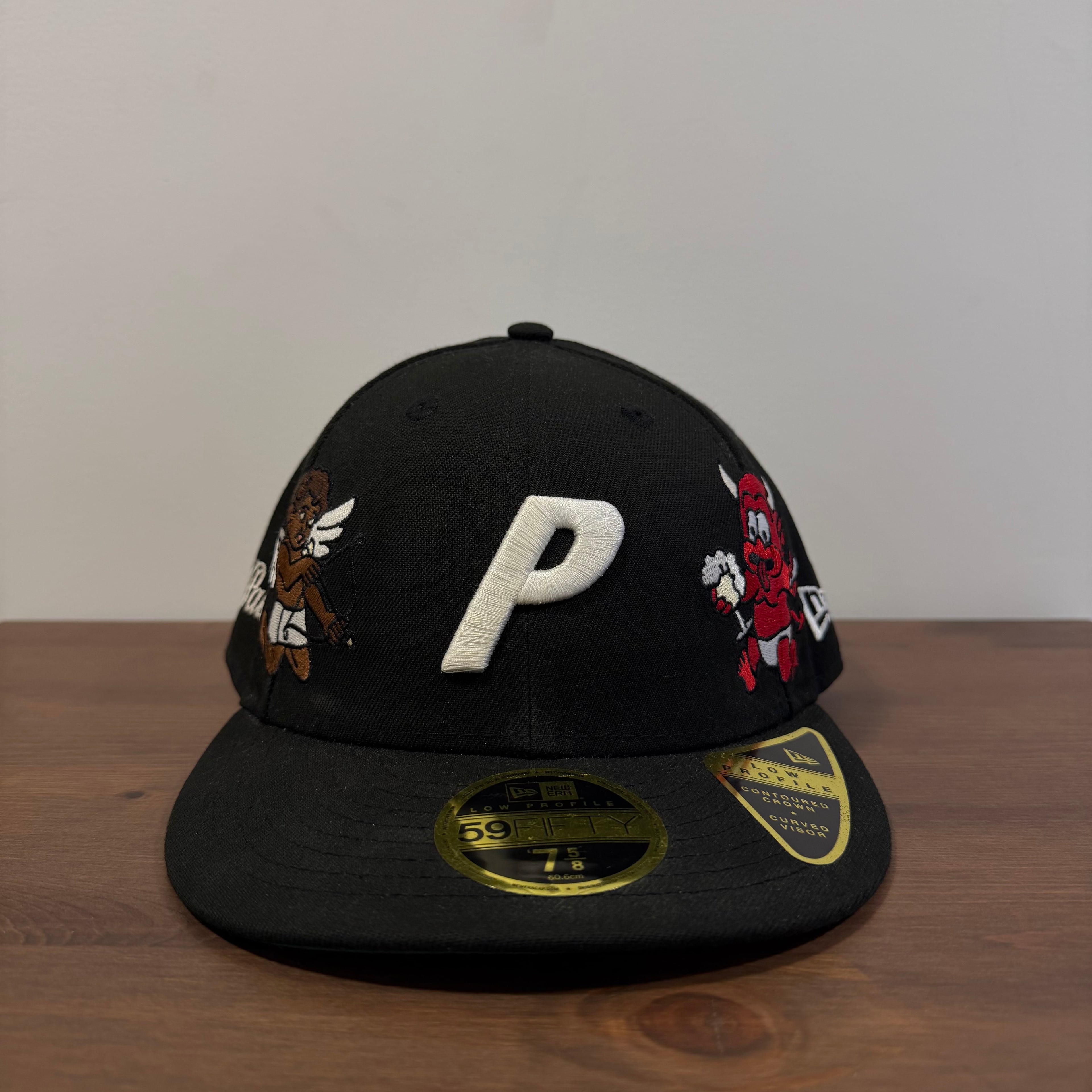 Palace x New Era 59Fifty Temptation Cap Black 7 5/8