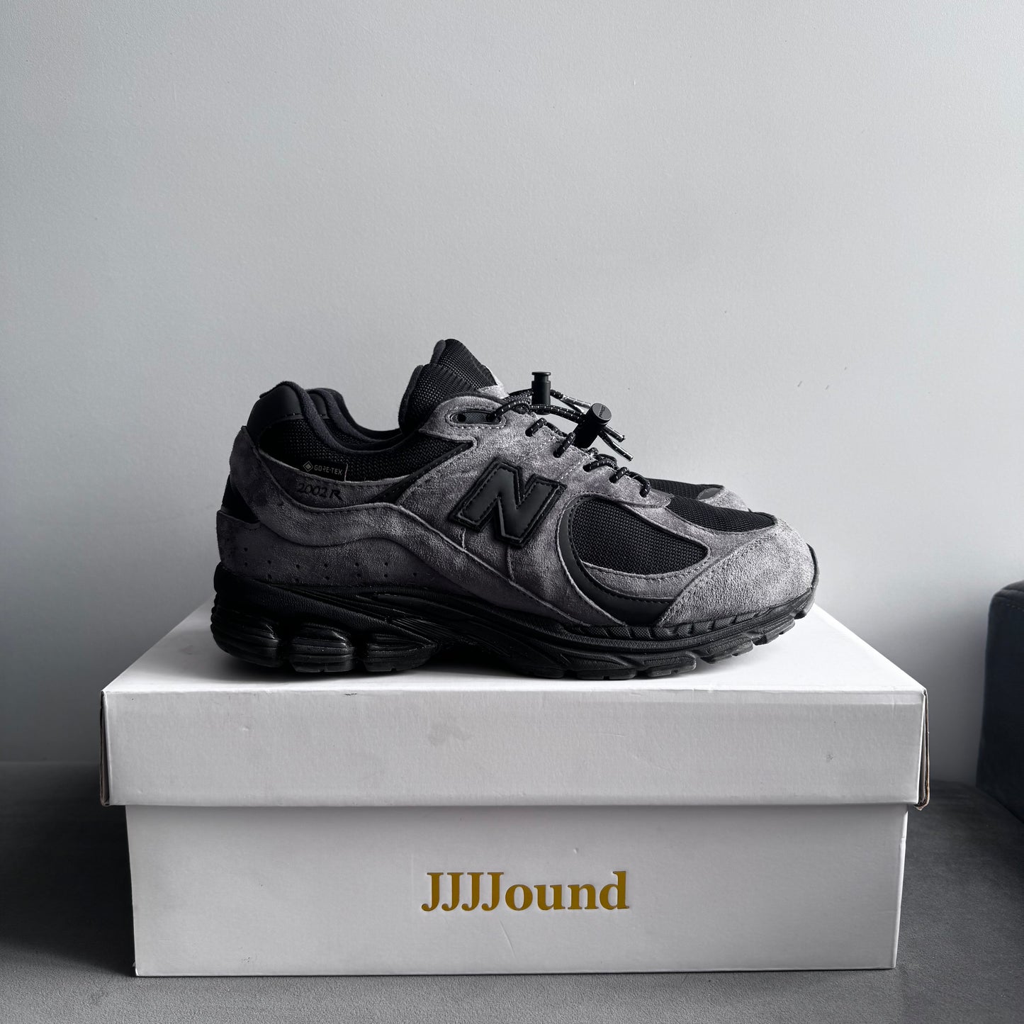 New Balance x JJJJound 2002R Gore-Tex Carbon Black