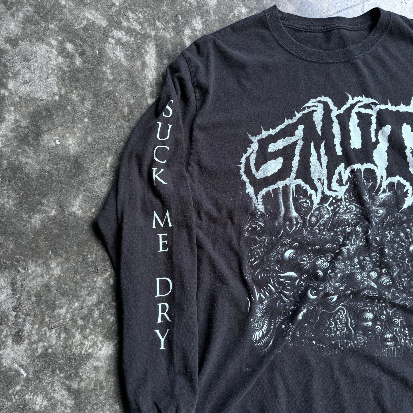 2000s Smut “Slop” Black Longsleeve