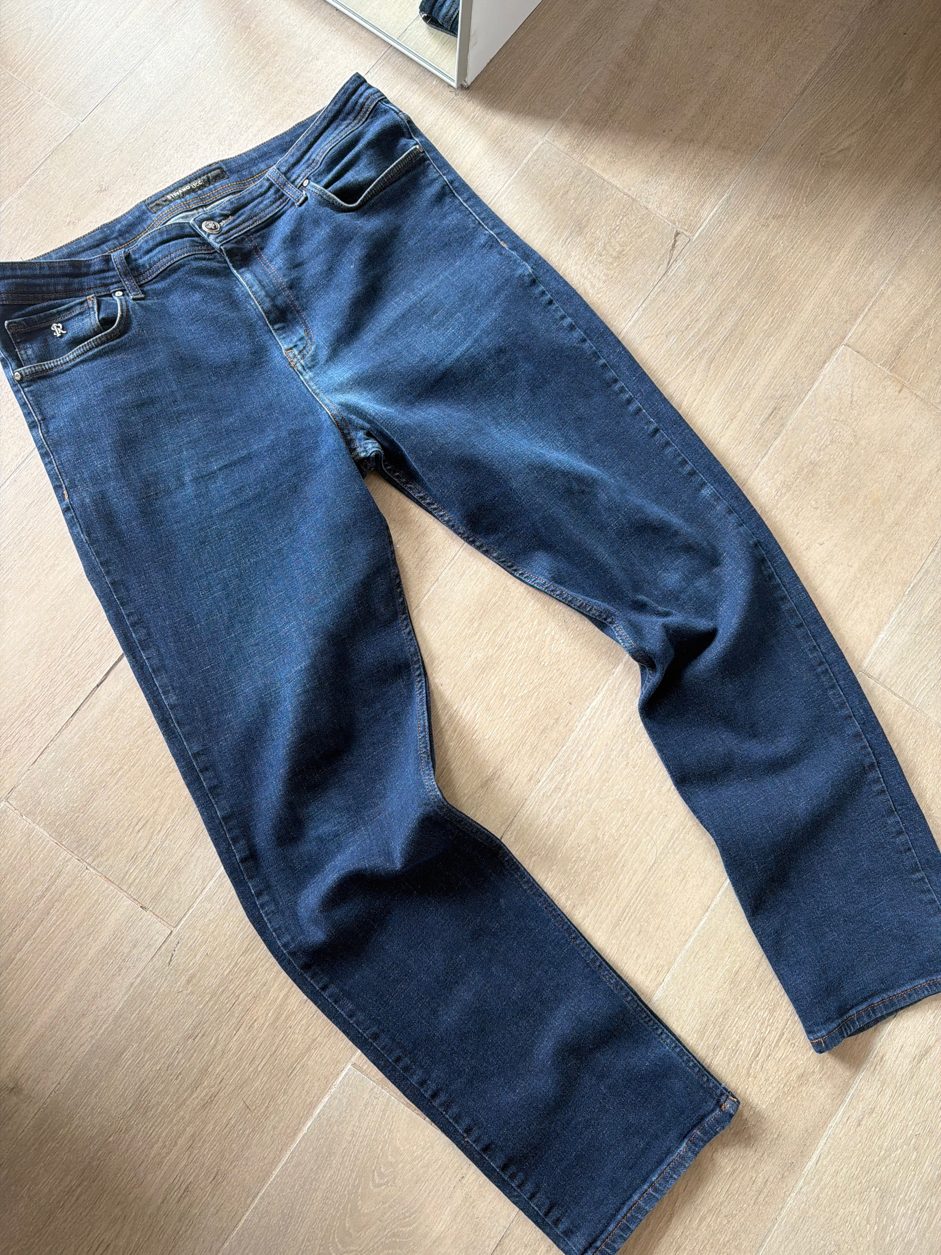 Stefano Ricci Straight Fit Denim Jeans