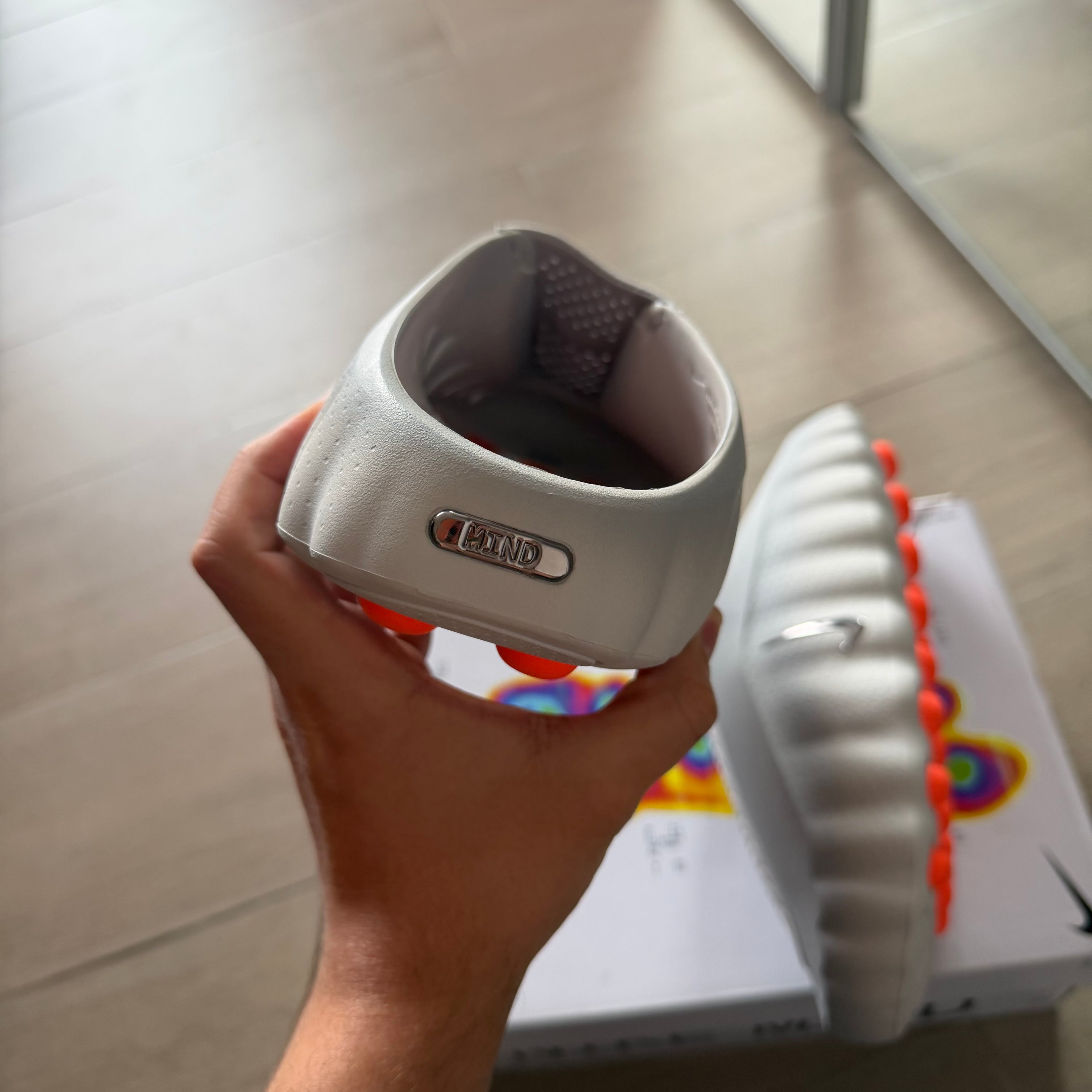 Nike Mind 001 Slide Light Smoke Grey (8.5)