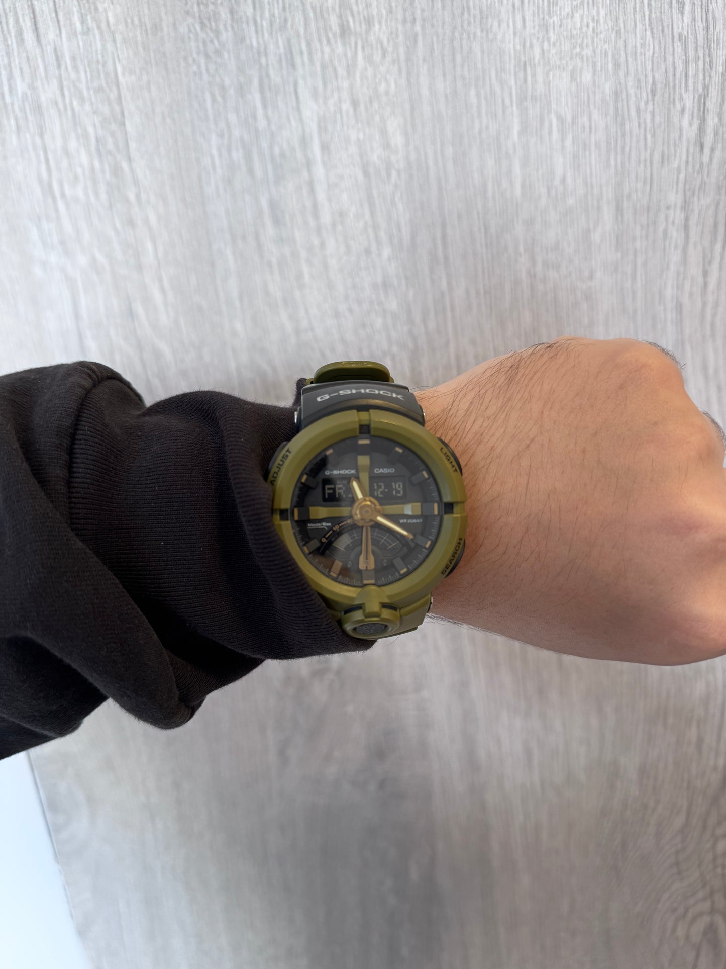 Casio G-Shock GA-500P-3A Verde Musgo/Negro