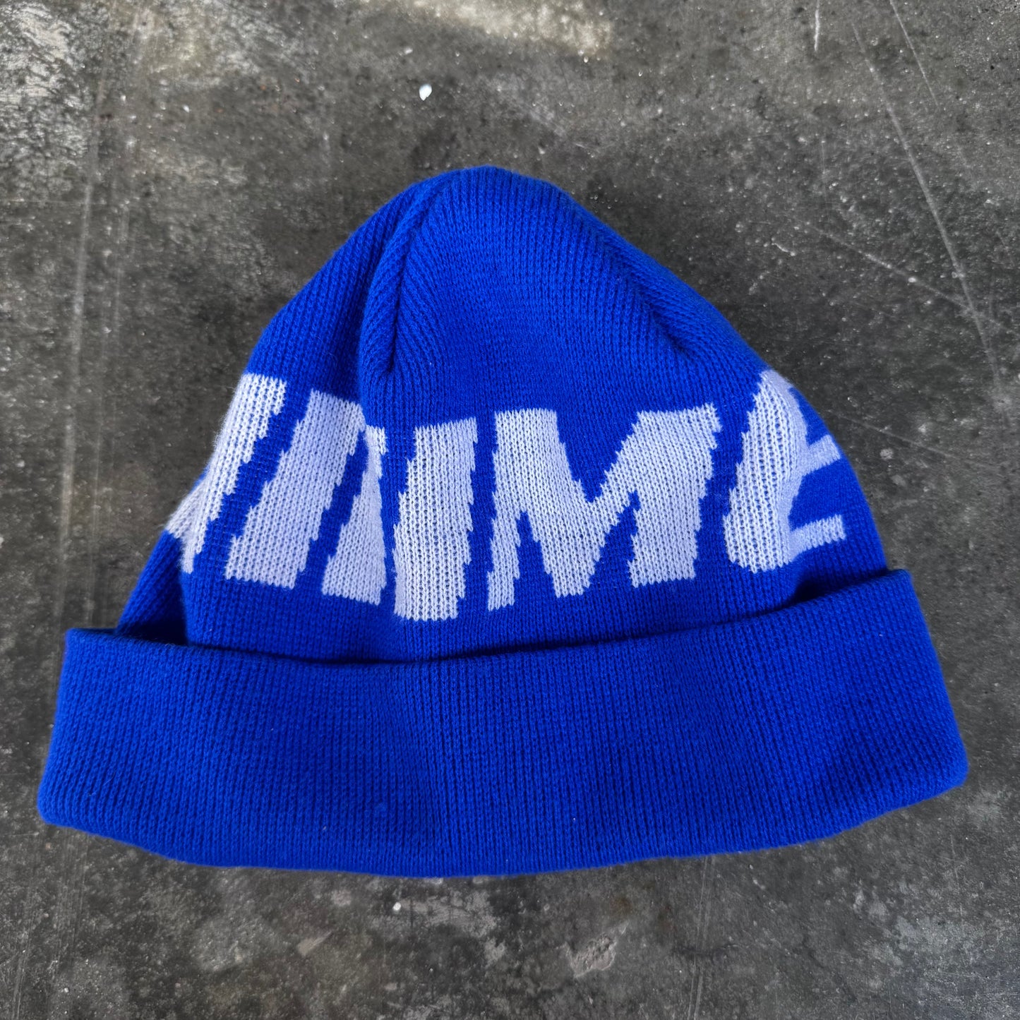 Dime Skateboards Blue Beanie