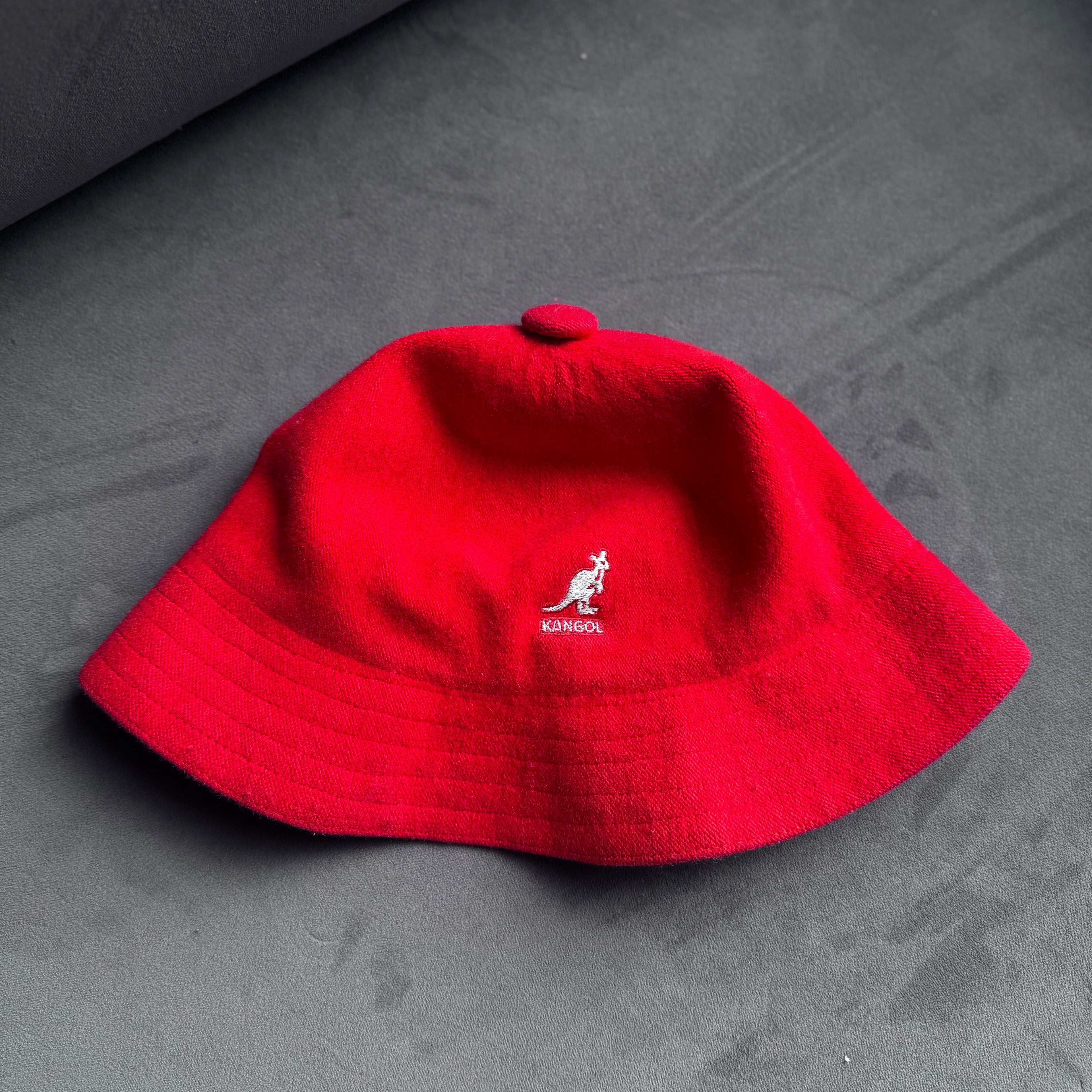 00s Kangol Bucket Hat Red