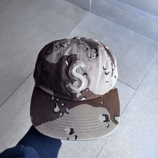 Supreme Tonal S Logo 6-Panel Dessert Camo