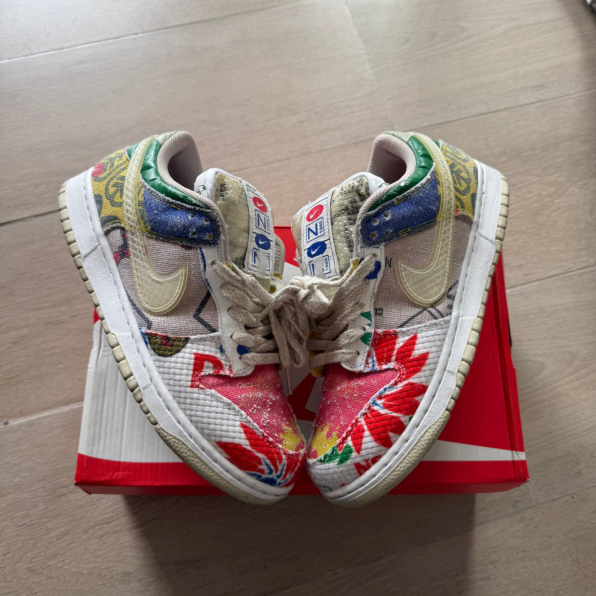 Nike Dunk Low SP City Market (7.5US)