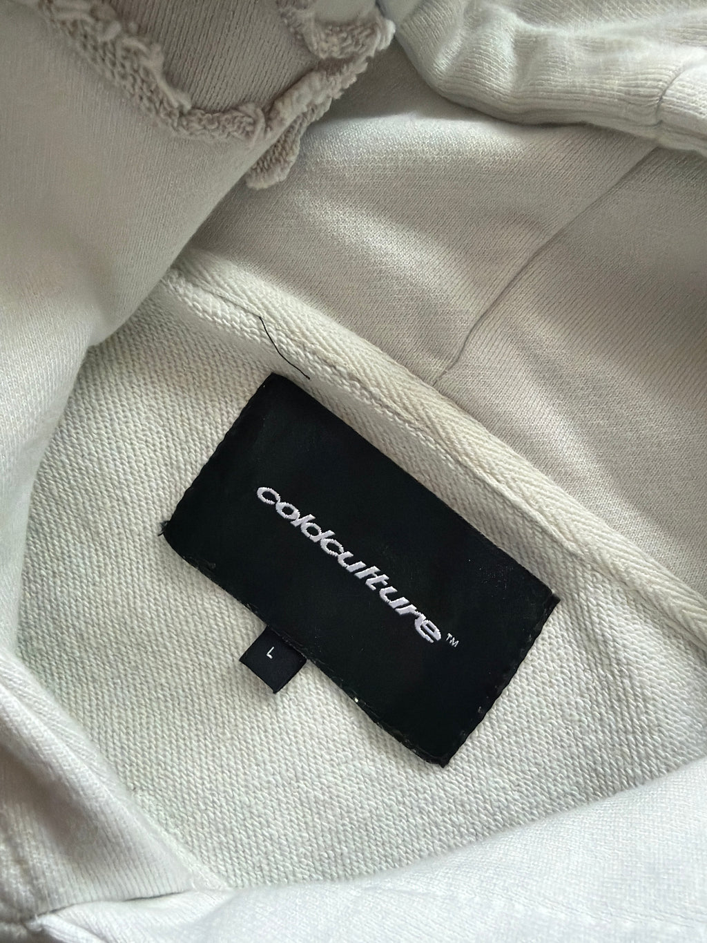 Cold Culture Fake Love Hoodie Grey (L)