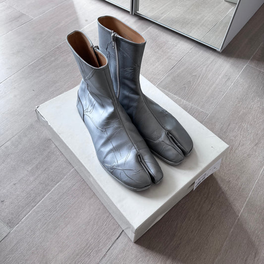 Maison Margiela Metallic Grey Tabi