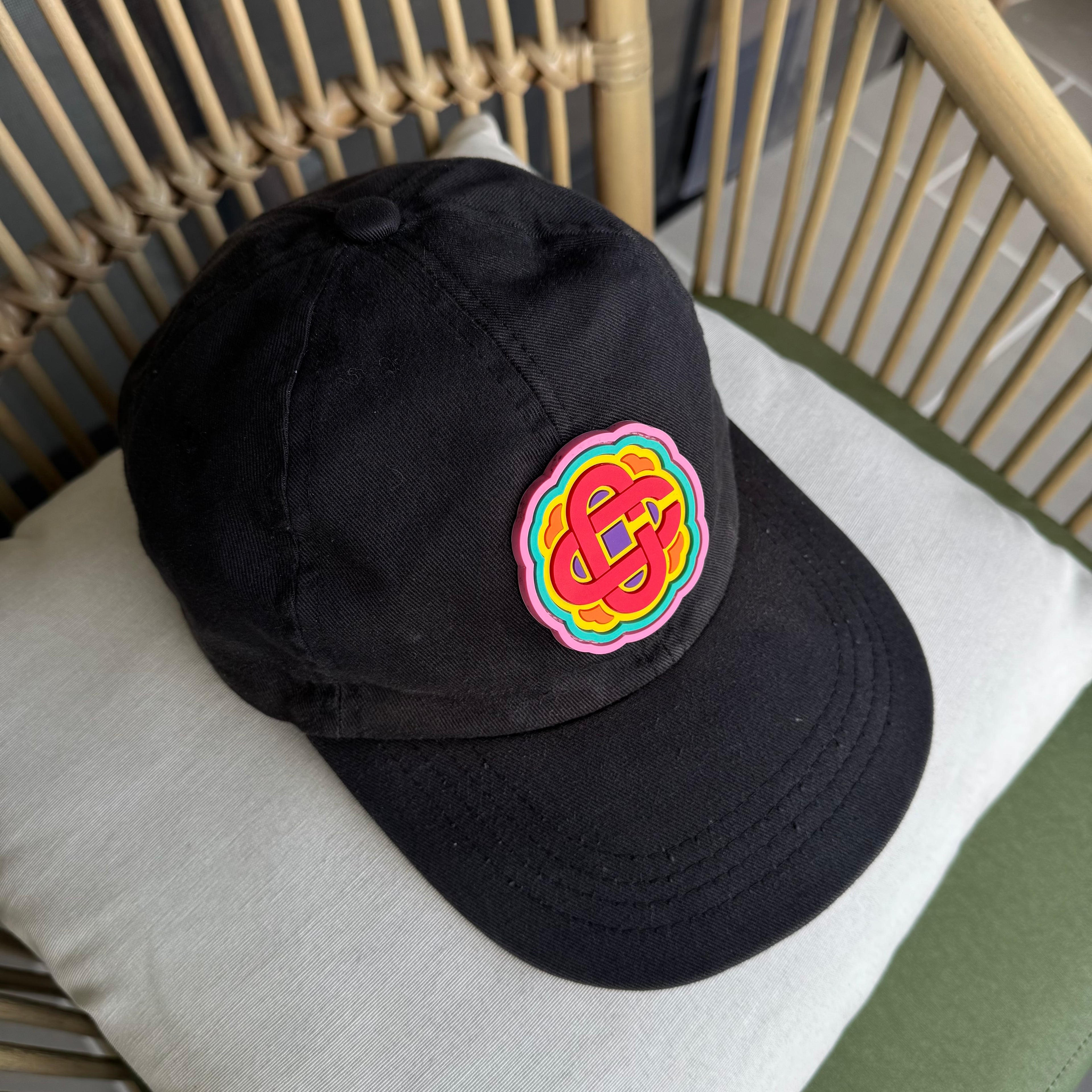 Casablanca Big Logo Baseball Cap