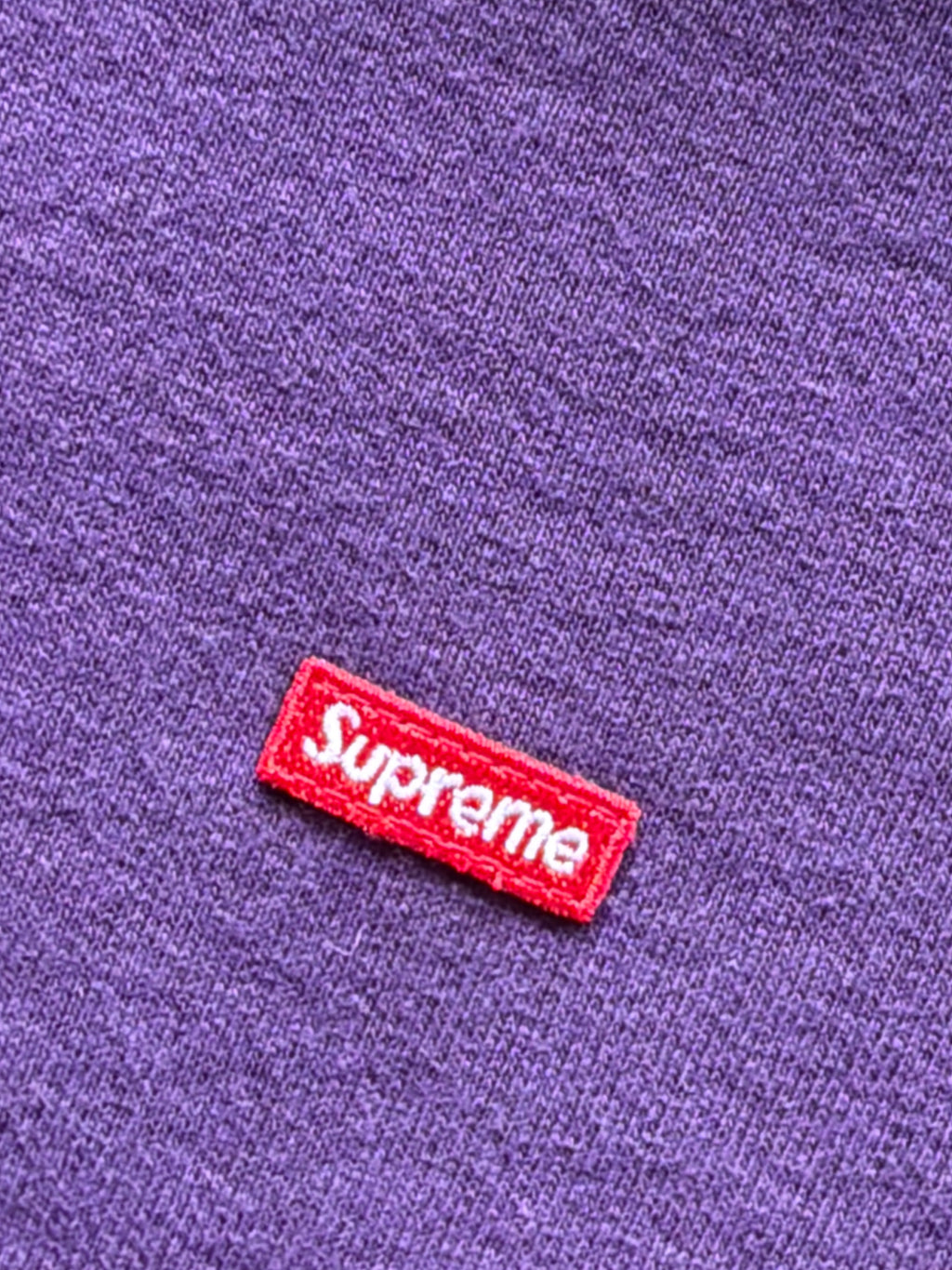 Supreme Small Bogo Hooded Sweatshirt Dark Purple (L)
