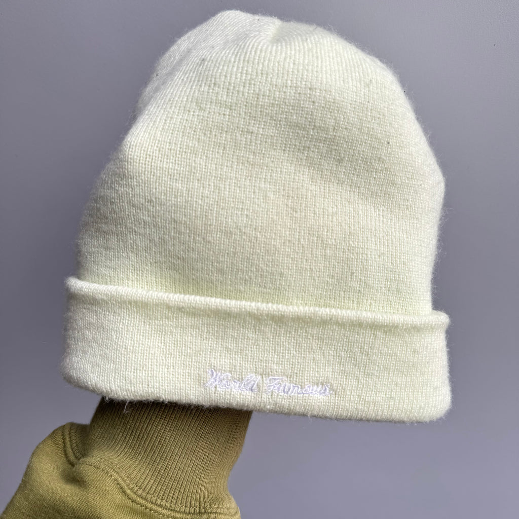 Supreme New Era Box Logo Beanie Pale Lime(FW17)