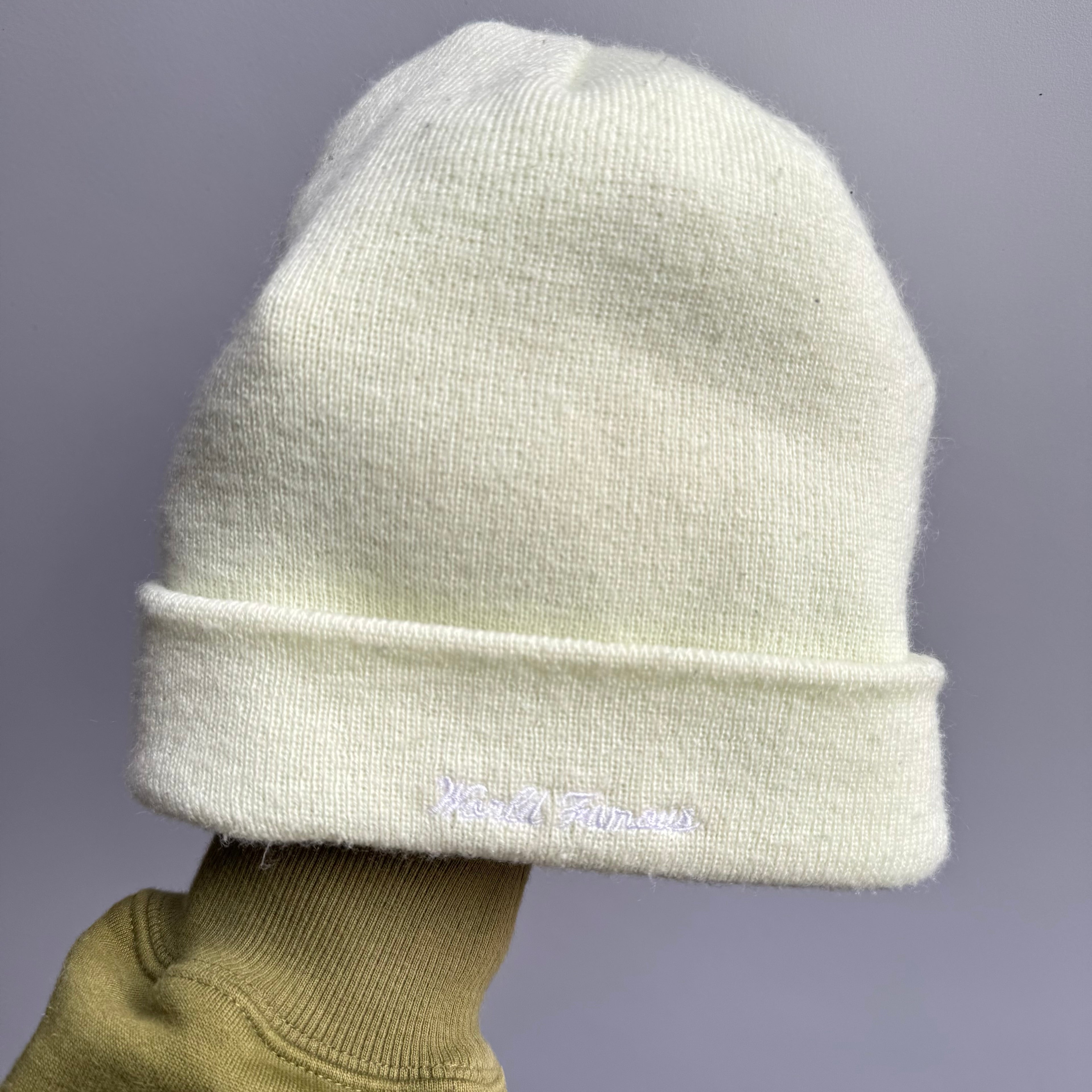 Supreme New Era Box Logo Beanie Pale Lime(FW17)