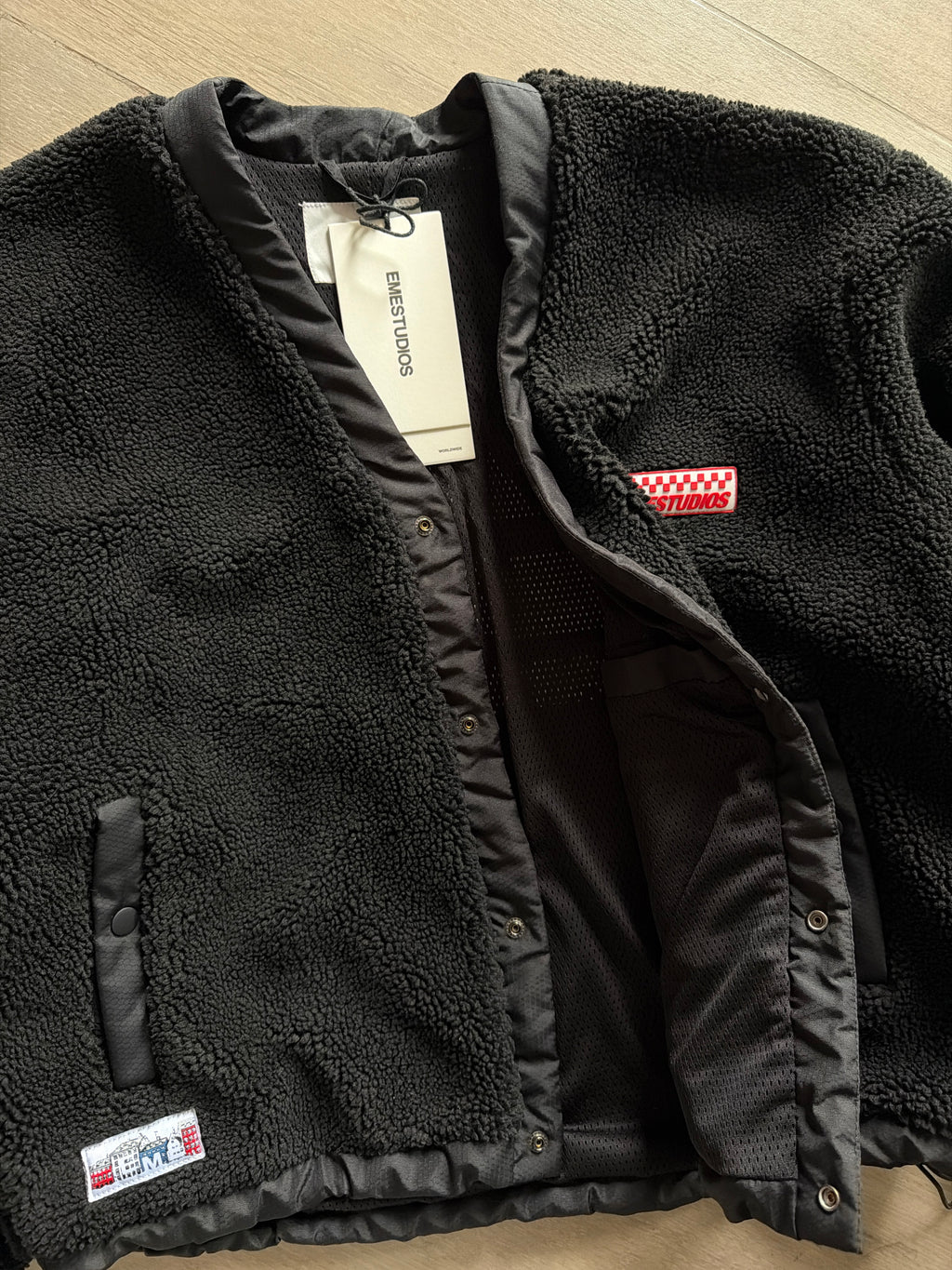 Emestudios CPH Polar Bottle Cardigan Black (S/M)