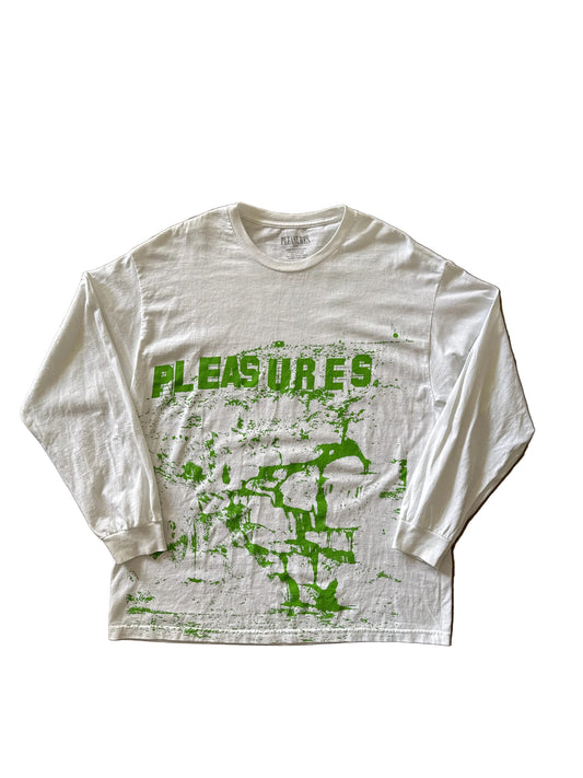 Pleasures THC Long Sleeve Tee White