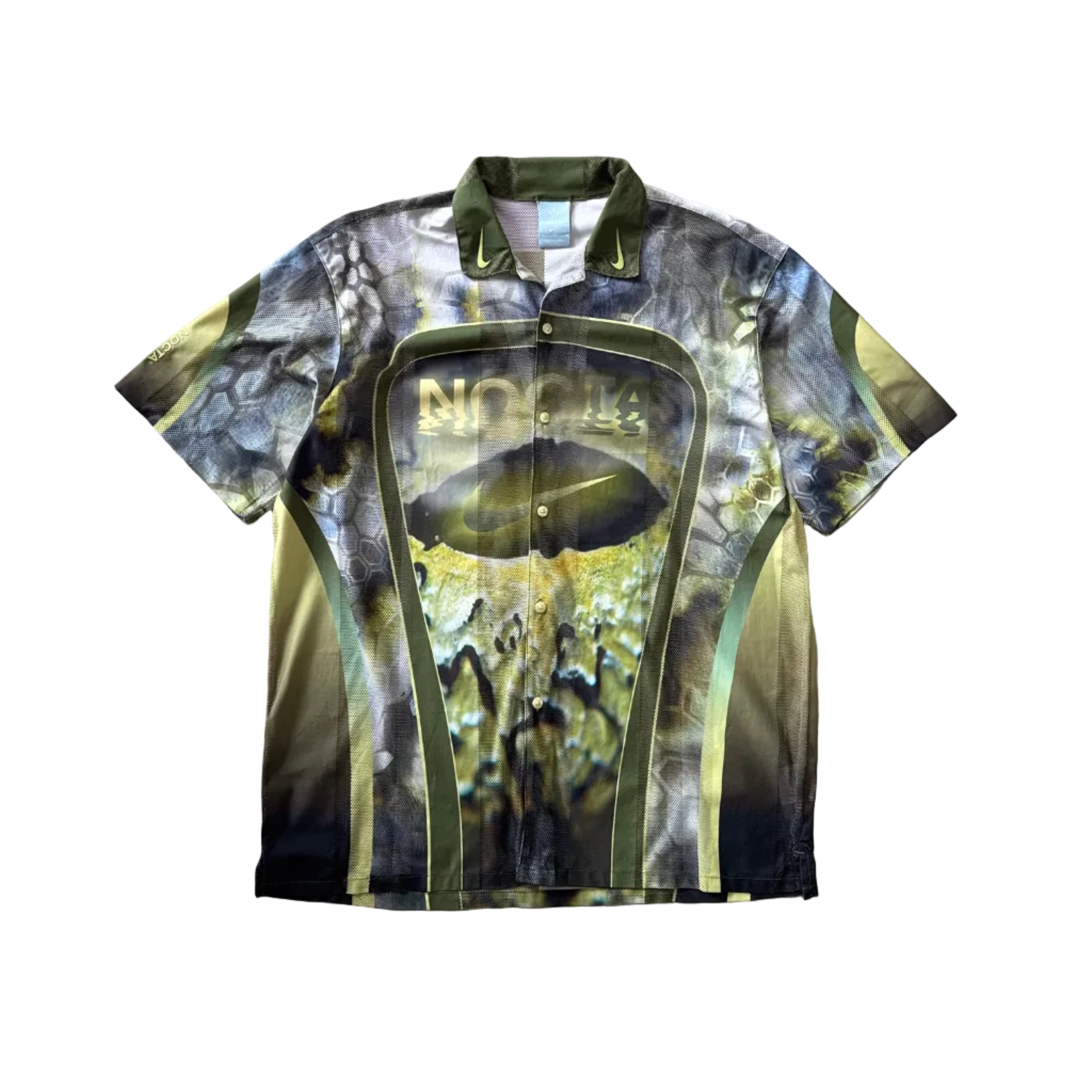 Nike x NOCTA Opal Tito Neeks Button Down Oil Green