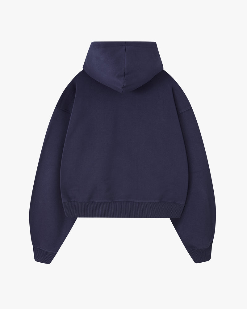 Nude Project Kyoto Zip-Up Hoodie Navy