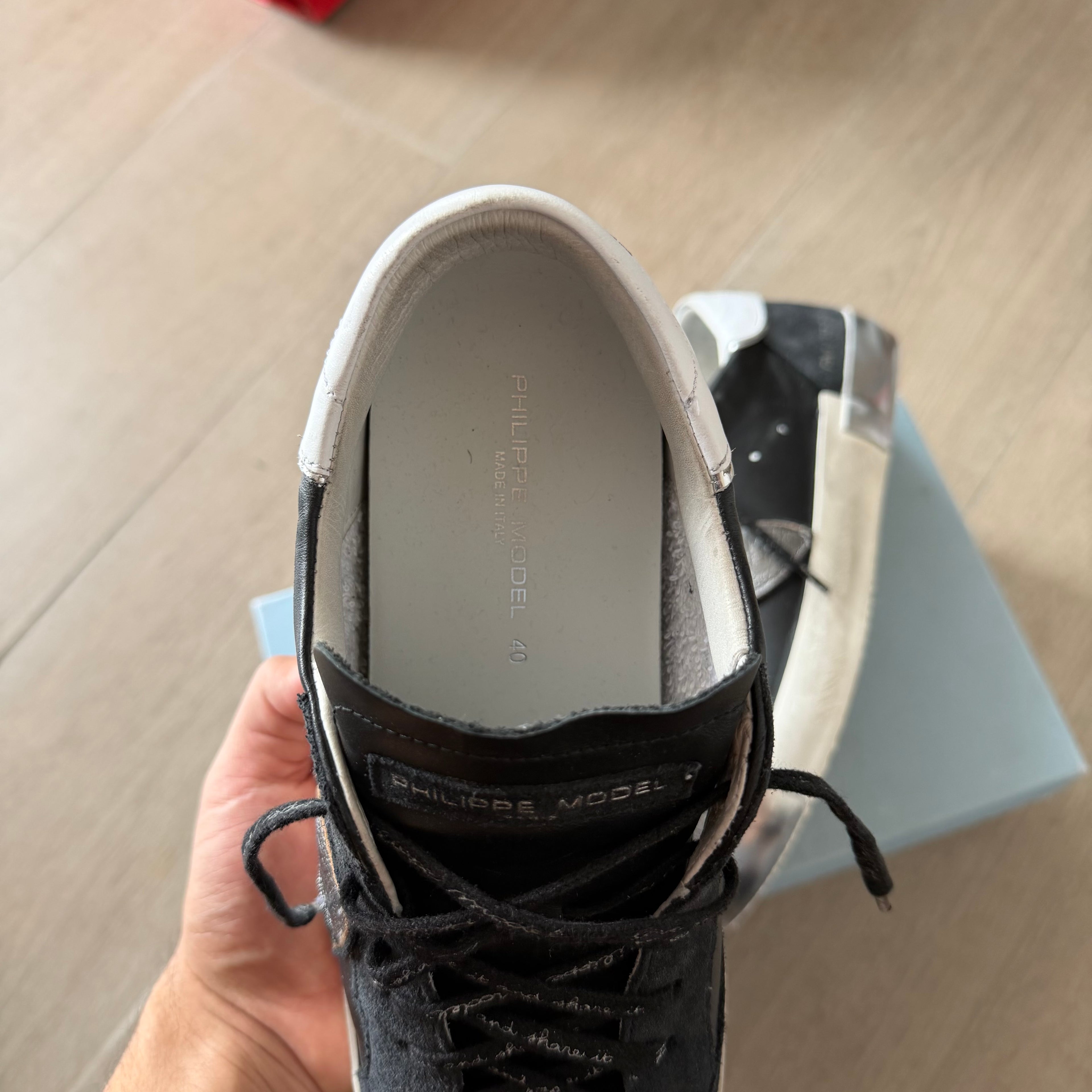 Philippe Model Paris Prsx Sneakers Black/Platinum