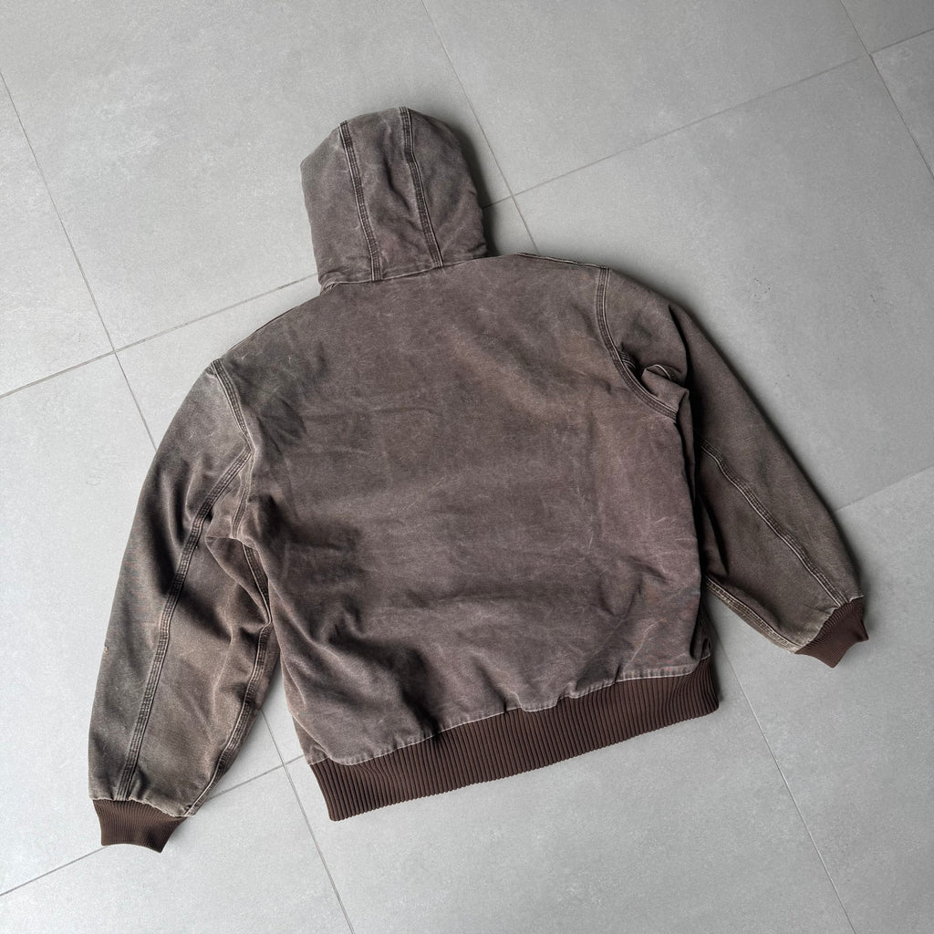 2004 Carhartt Hooded Work Jacket “Brown”