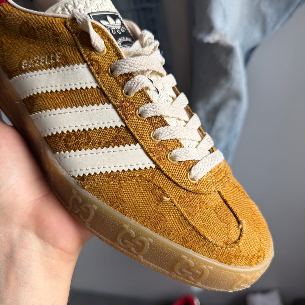 adidas x Gucci Gazelle Original GG Sneakers (9US)