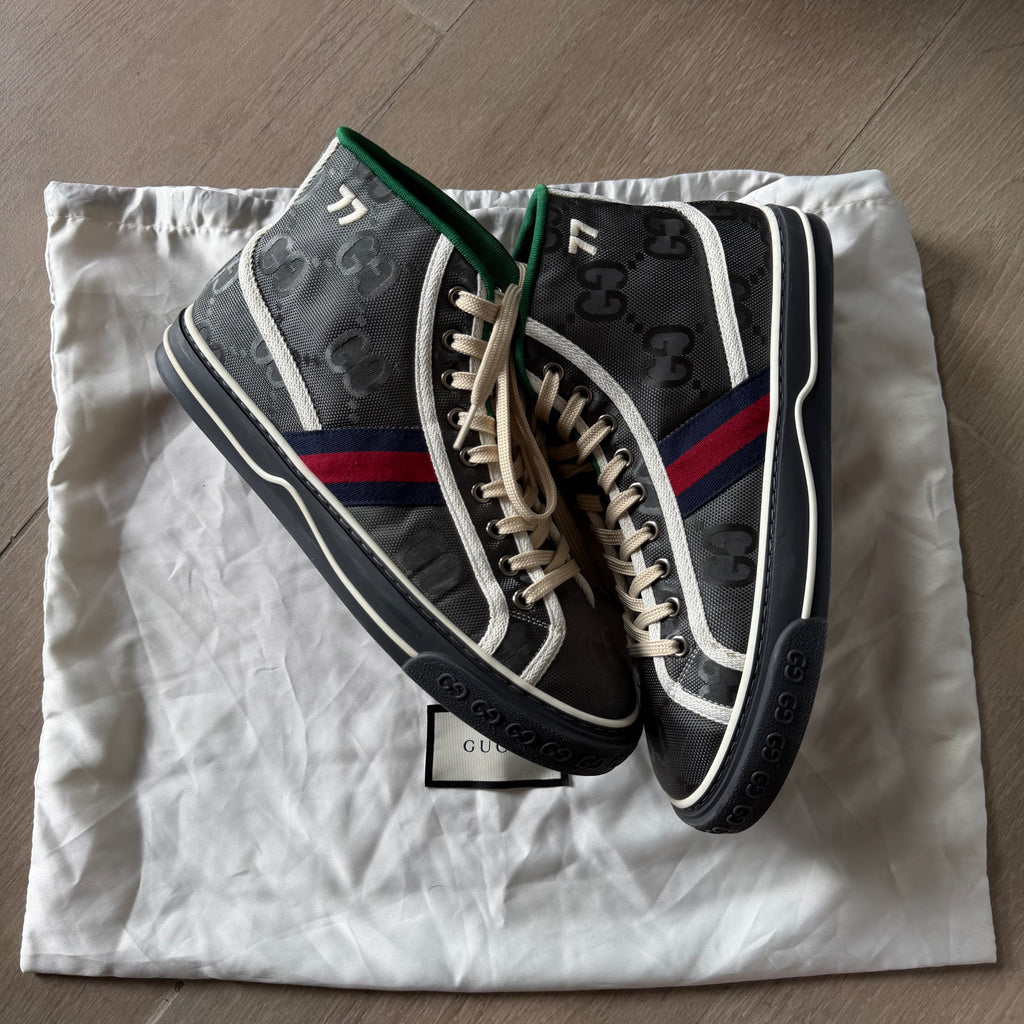 Gucci Off The Grid High Top Sneakers Dark Grey
