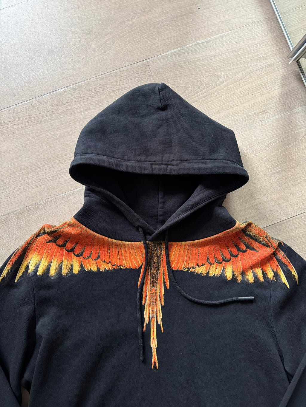 Marcelo Burlon Solfolk Wings Hoodie Black (M)