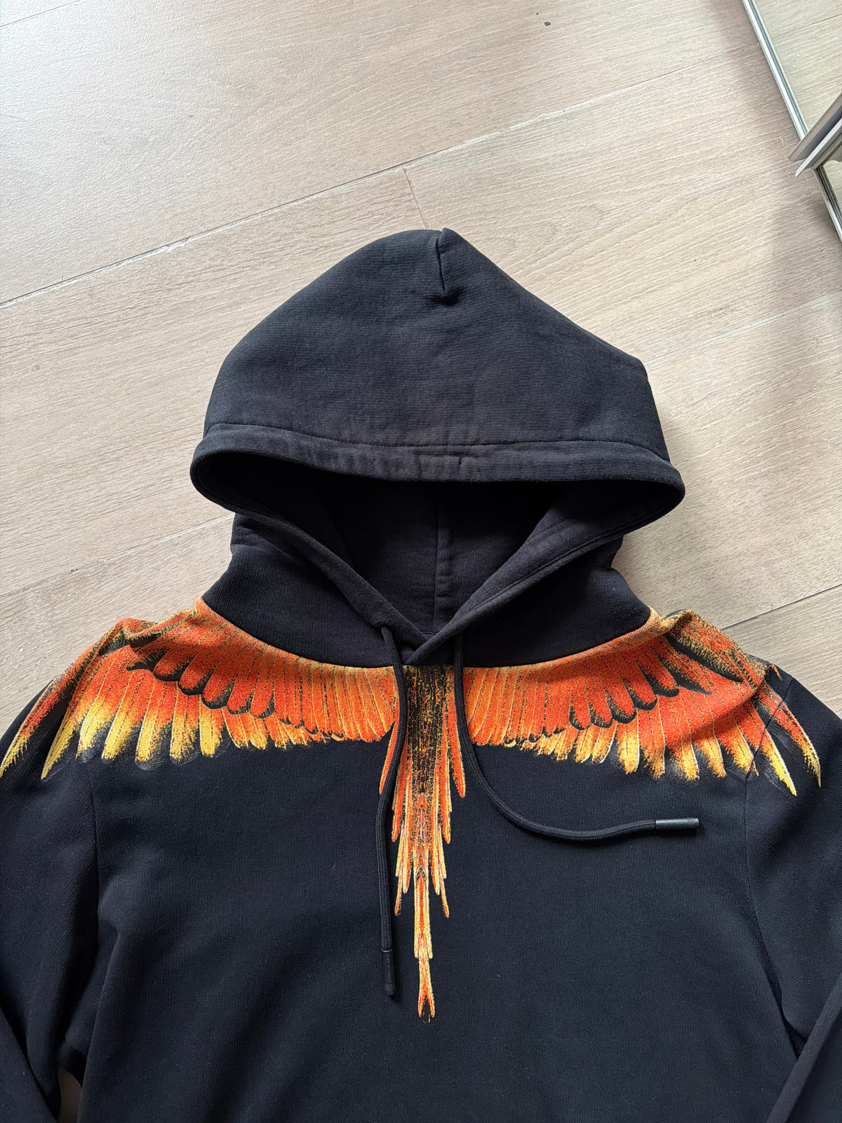Marcelo Burlon Solfolk Wings Hoodie Black (M)