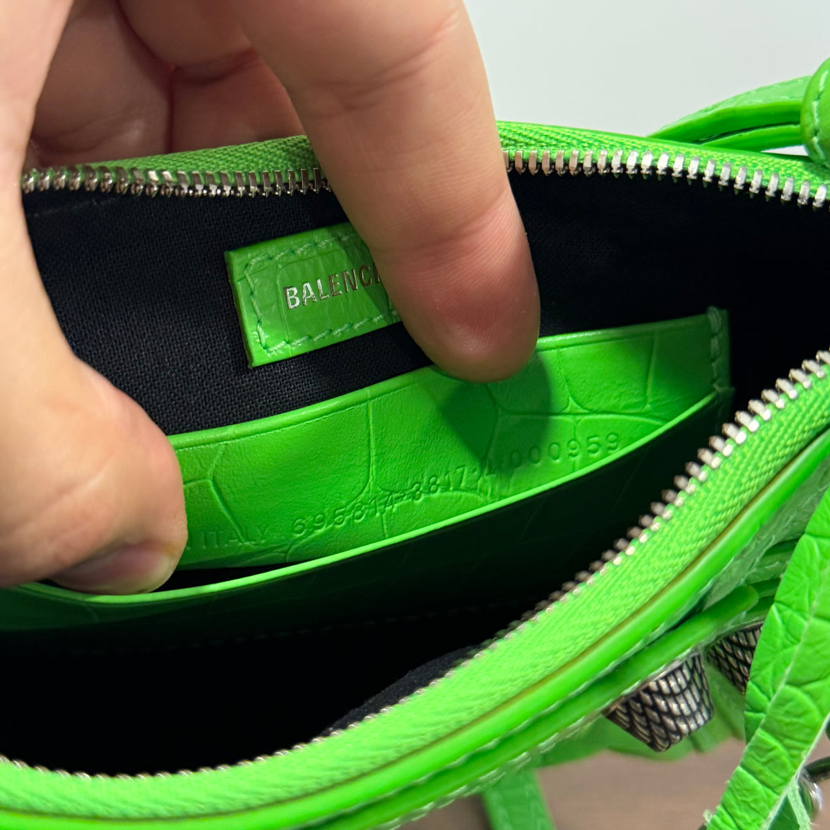 Balenciaga Mini Croc Le Cagole Purse