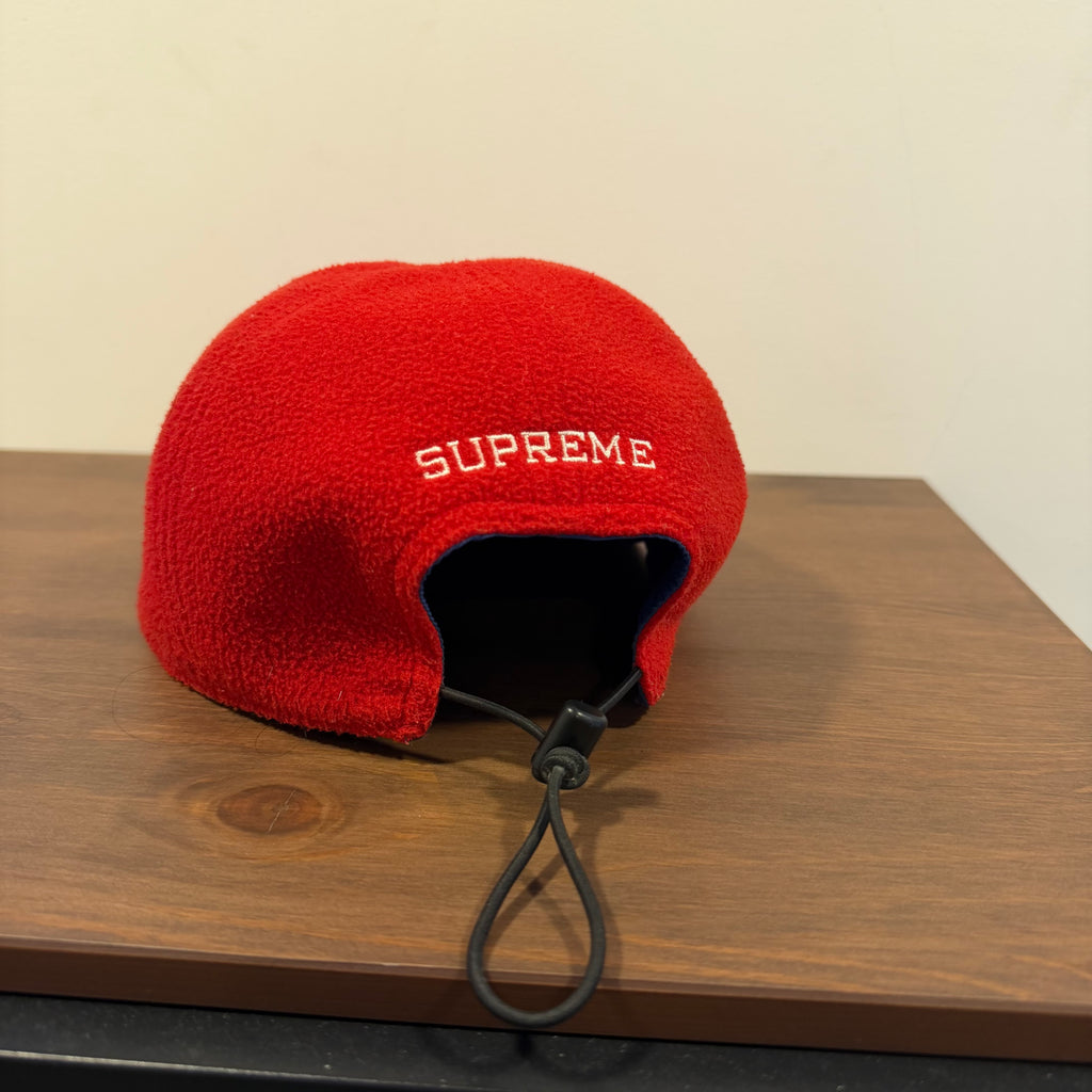 Supreme Reversible 6-Panel Classic Logo Cap Red/Blue